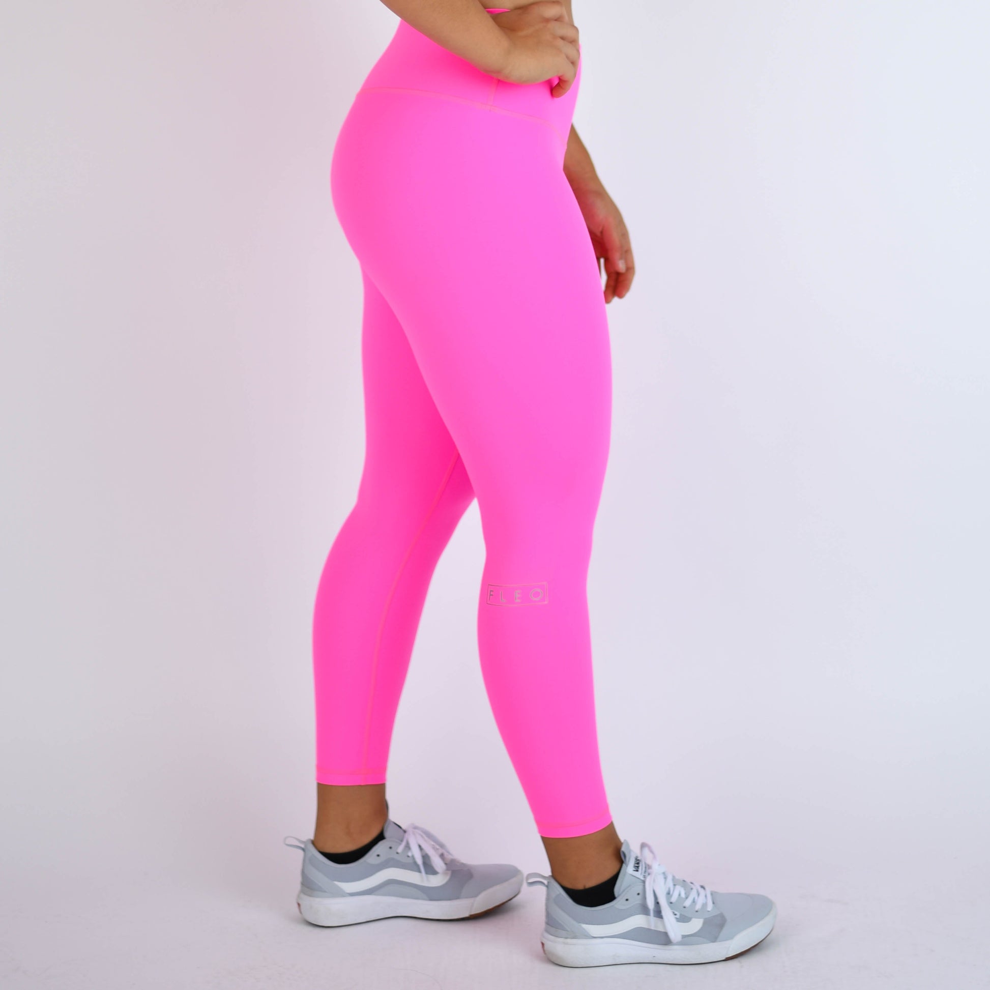FLEO - El Toro Leggings 25" - High Rise - Leggings - neon-pink-3