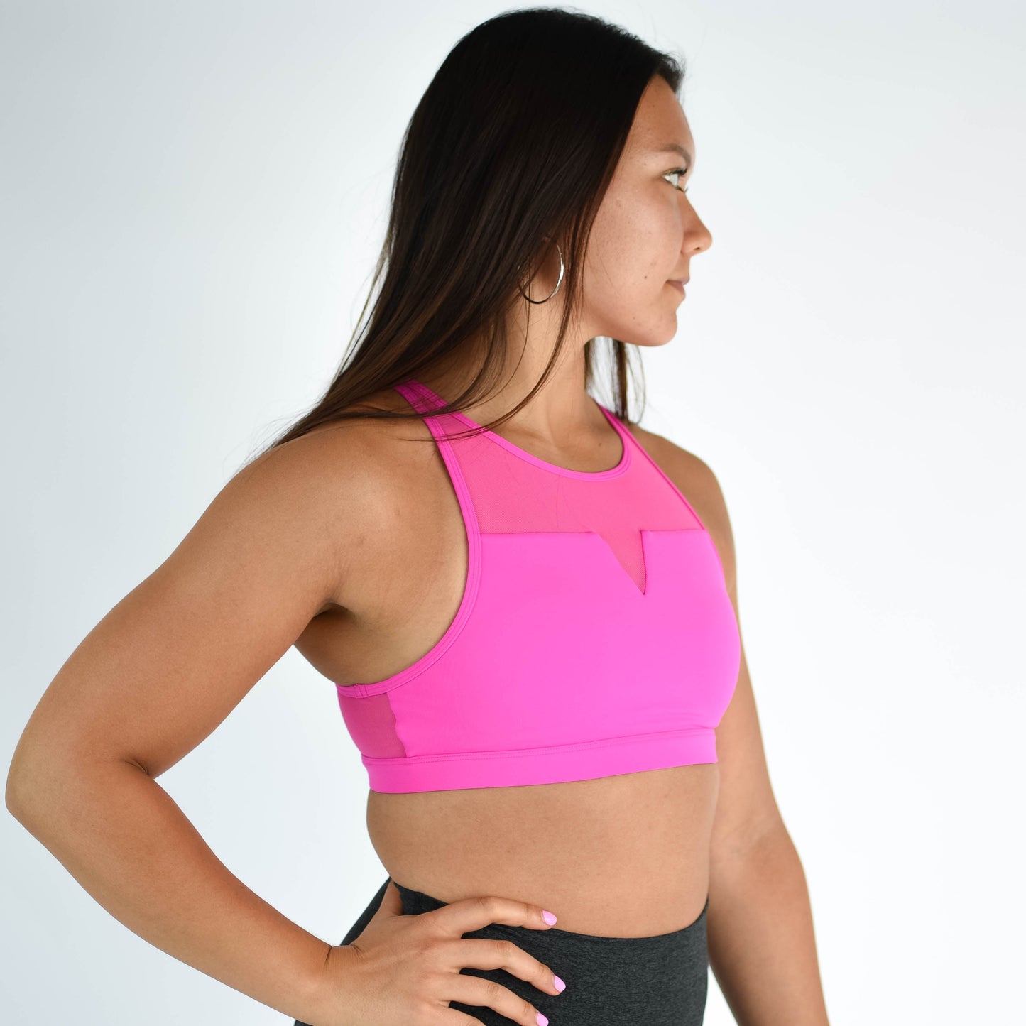 FLEO - Maeve Sports Bra - Light Support - Sports Bra - neon-pink-3_ff2783f1-43bf-487b-90cb-61c34bfba3a9