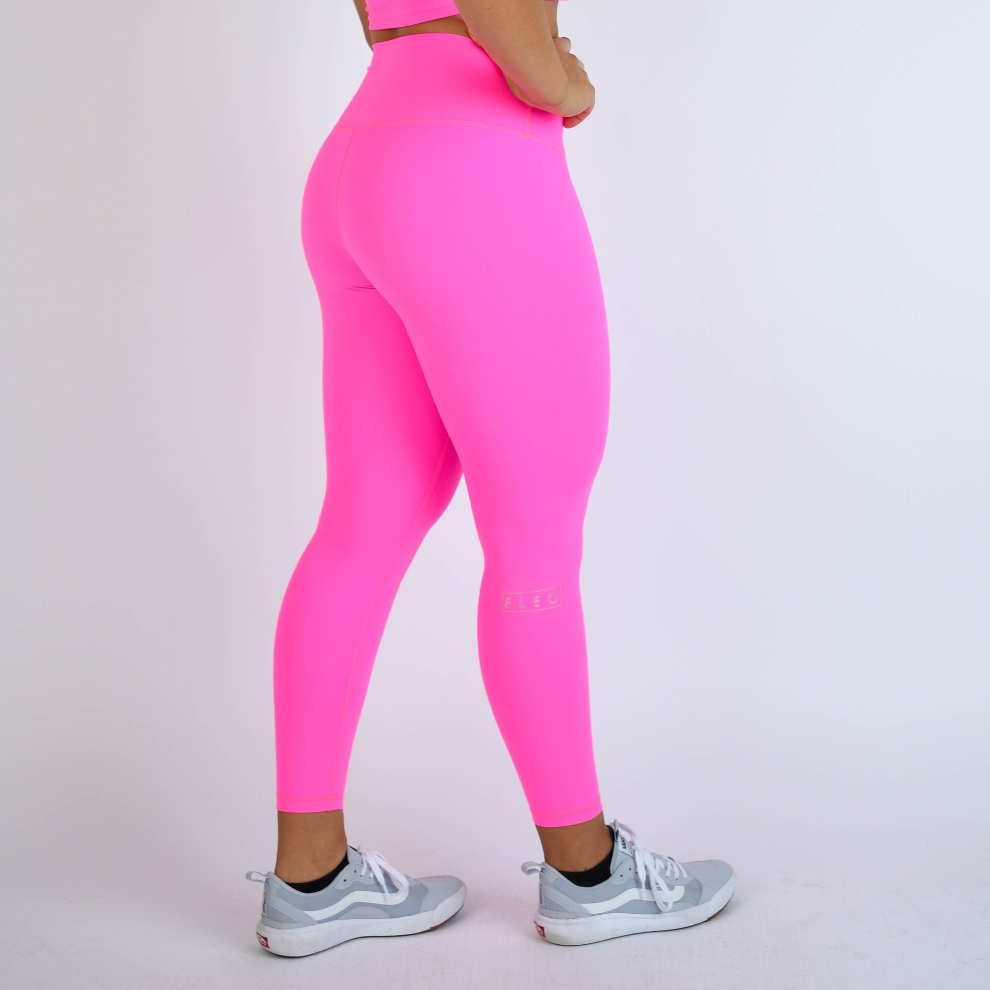 FLEO - El Toro Leggings 25" - High Rise - Leggings - neon-pink-4