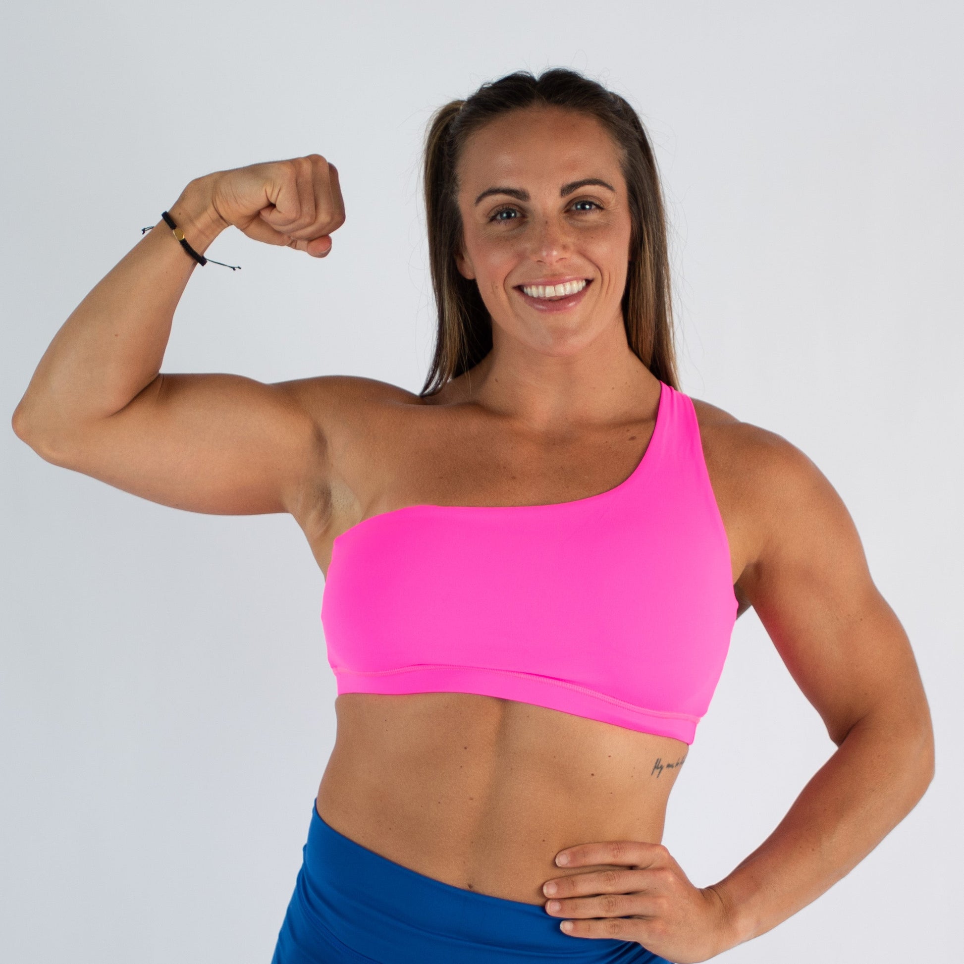 FLEO - Sylvie Sports Bra - Medium Support - Sports Bra - neonpinksylvie-4