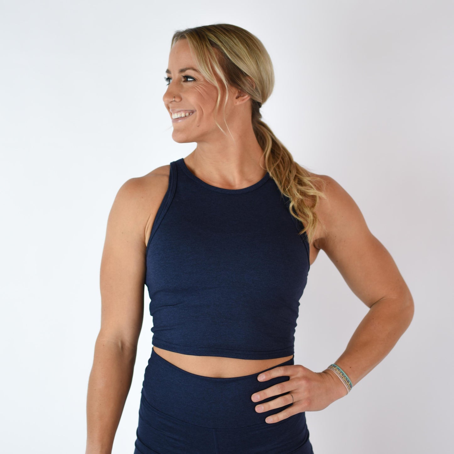 FLEO - Tempo Crop Tank - Fitted - Tank - nightsky-2_5ceff127-d7dd-40ec-bf2f-ab5110a0e4e1