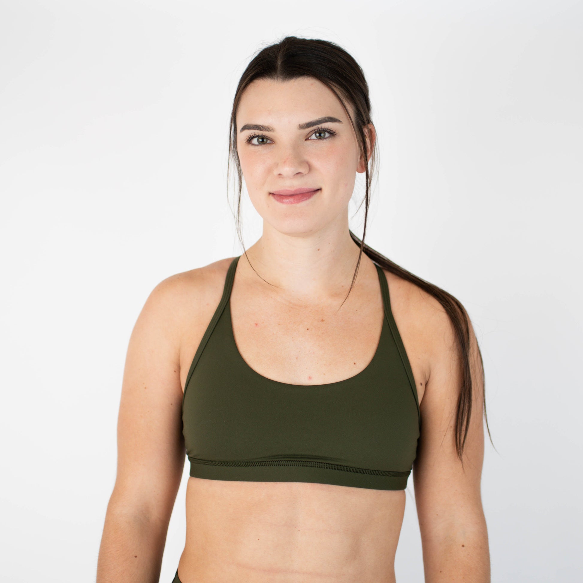 FLEO - Cami Sports Bra - Light Support - Sports Bra - olive-2_43142f1d-4f8e-4927-a593-b6c3cb885d5b