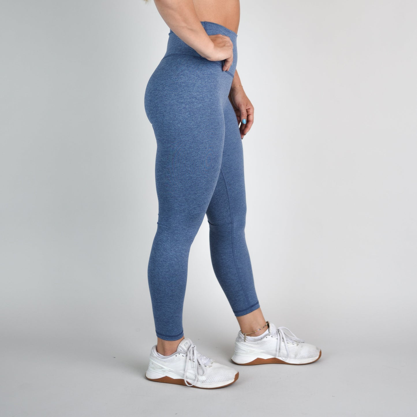 FLEO - Super High Legging - Higher Rise - Leggings - olyblue-3