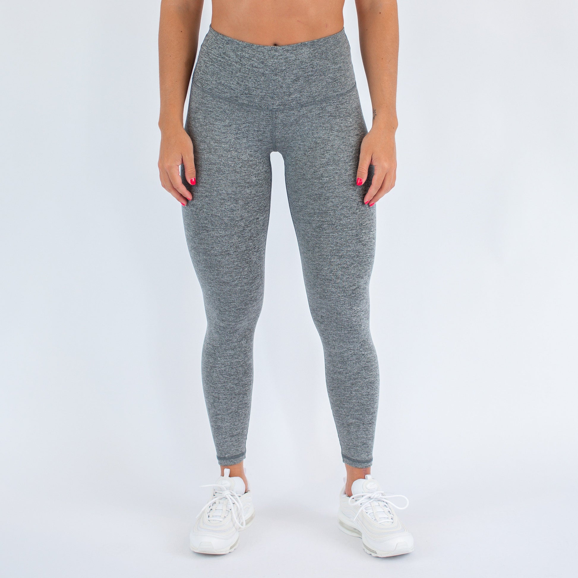 FLEO - El Toro Leggings 25" - High Rise - Leggings - peat_white25_-1
