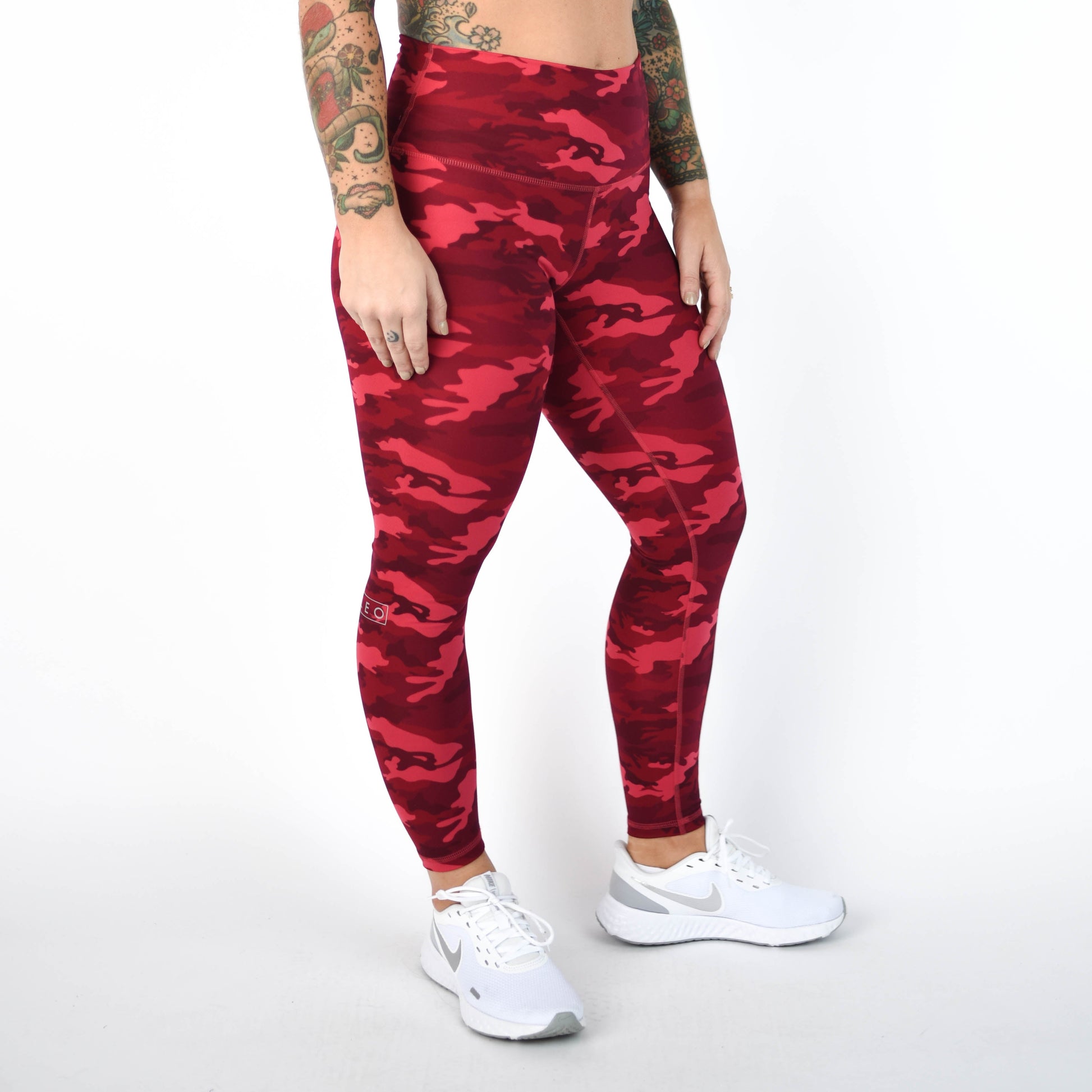 FLEO - El Toro Leggings 25" - High Rise - Leggings - pink-camo-2