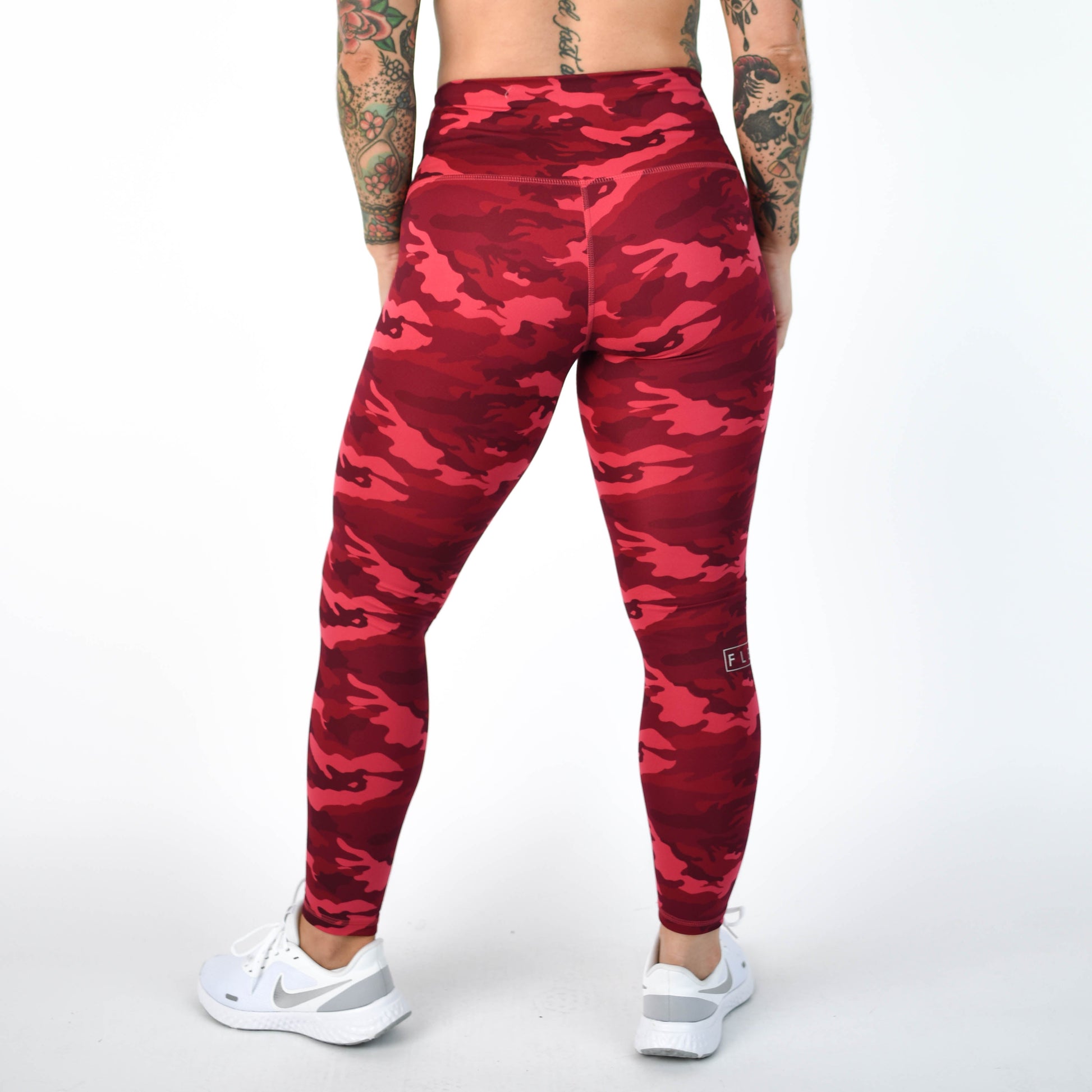FLEO - El Toro Leggings 25" - High Rise - Leggings - pink-camo-5