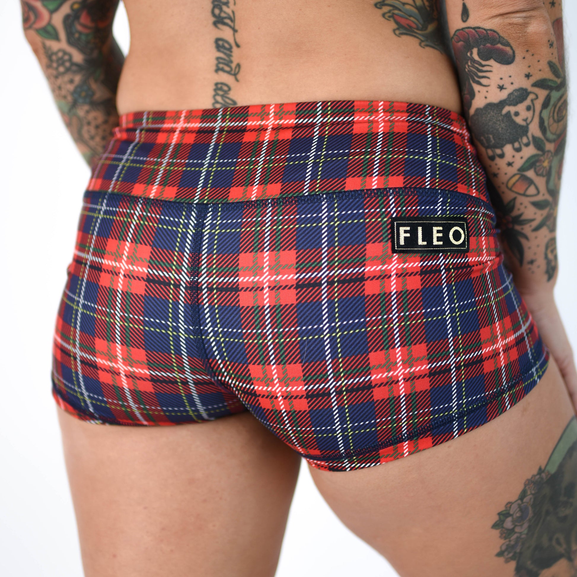 FLEO - Original Short 2.5" - Mid Rise - Shorts - plaid-5_ecdb34fc-d69b-473f-9748-46ddef4d9bc6