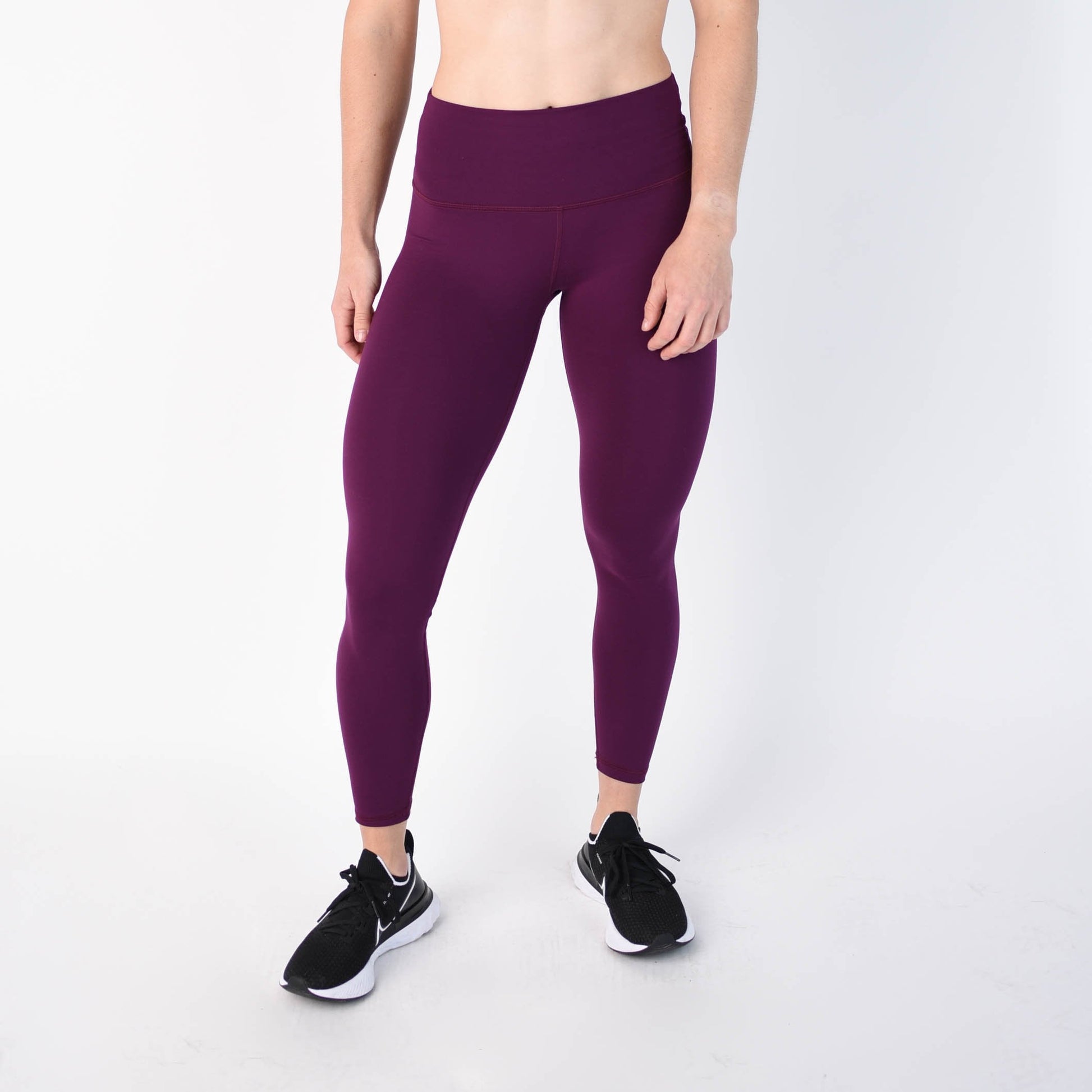 FLEO - El Toro Leggings 28" - High Rise - Leggings - plum-1_64047d86-7a79-4680-89f9-8b271e28ae5b