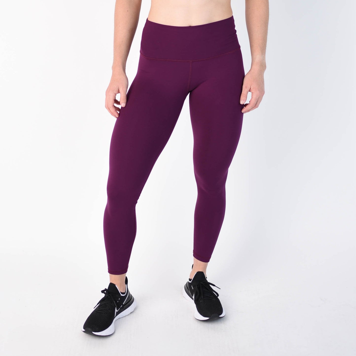 FLEO - El Toro Leggings 28" - High Rise - Leggings - plum-2_418e6443-8a80-48b4-a5ad-7e7b61497330