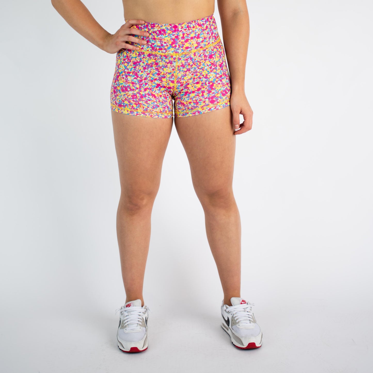 FLEO - Polka Dot Party Power Mid High - Shorts - polka-1