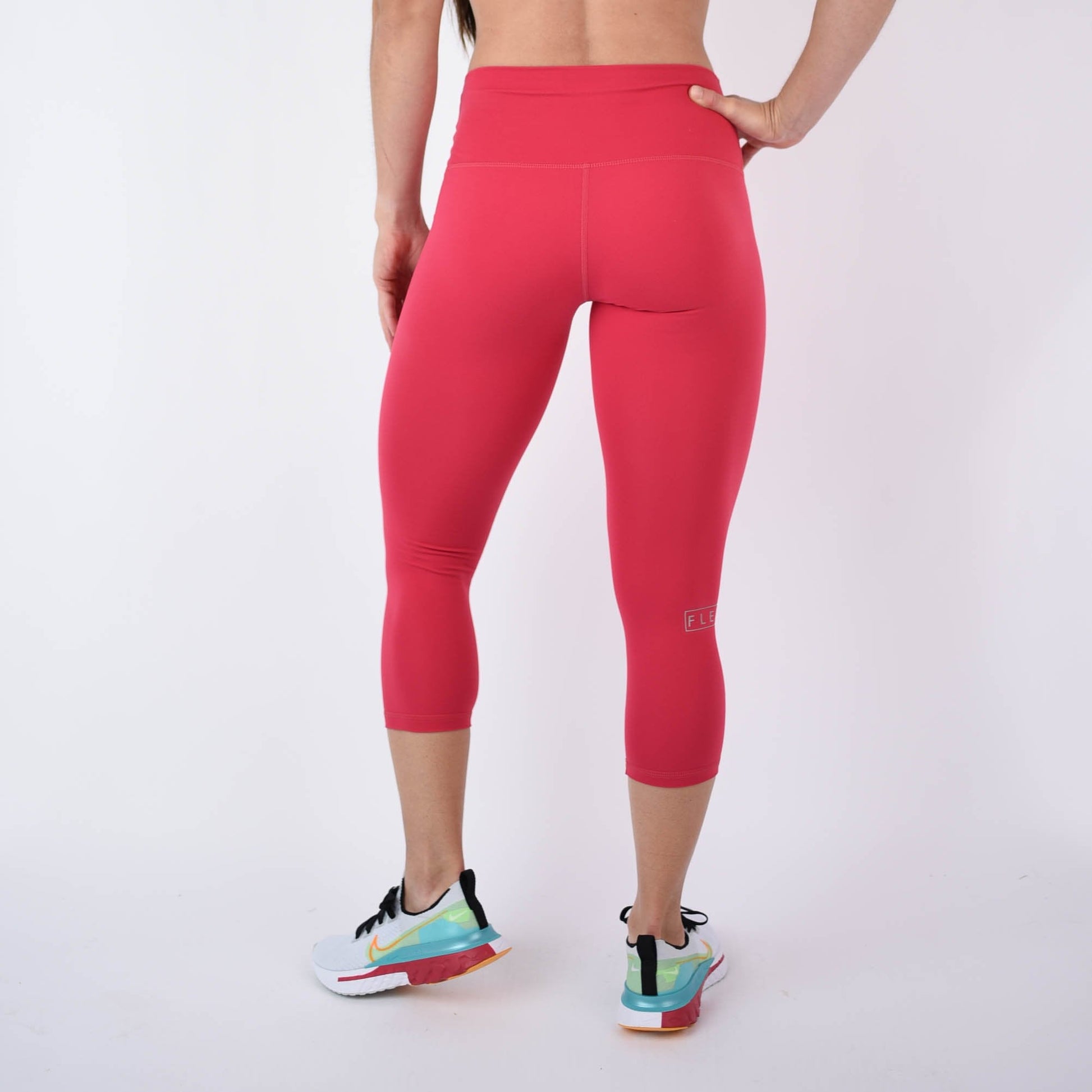 FLEO - El Toro Leggings 21" - High Rise - Leggings - raspberry-5_d97ce8af-ab8e-46c3-8056-c687a327c11d