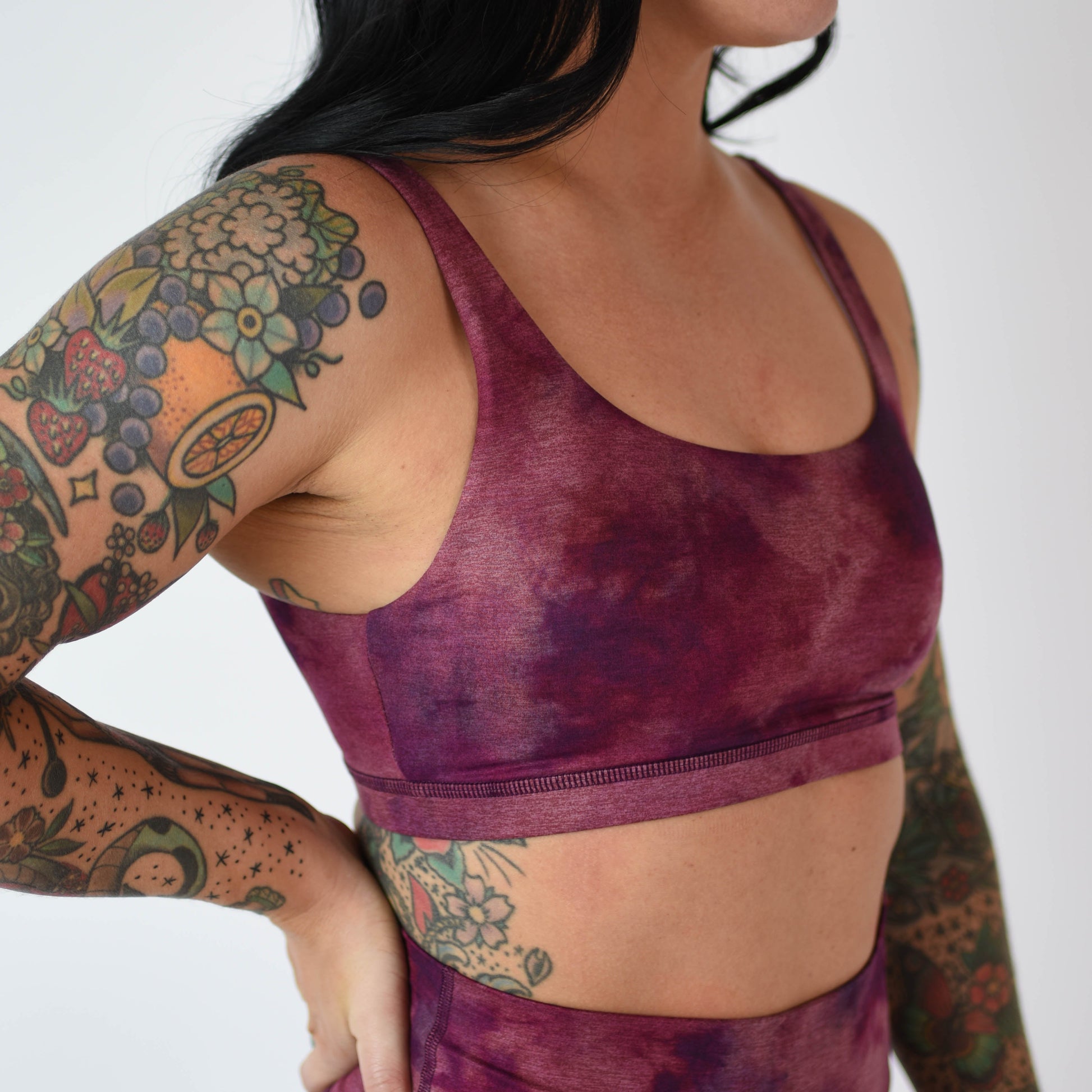 FLEO - Selena Sports Bra - Medium Support - Sports Bra - rose-smoke-3