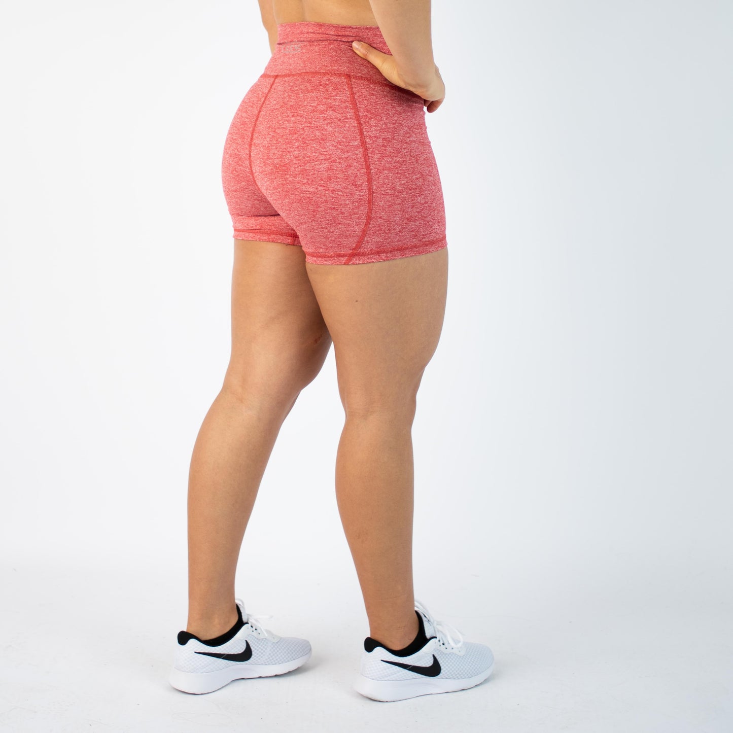 FLEO - True High Contour Short 4" - Higher Rise - Shorts - salsa-white-4_711b587a-e210-4163-a7e1-1765095dcd9e