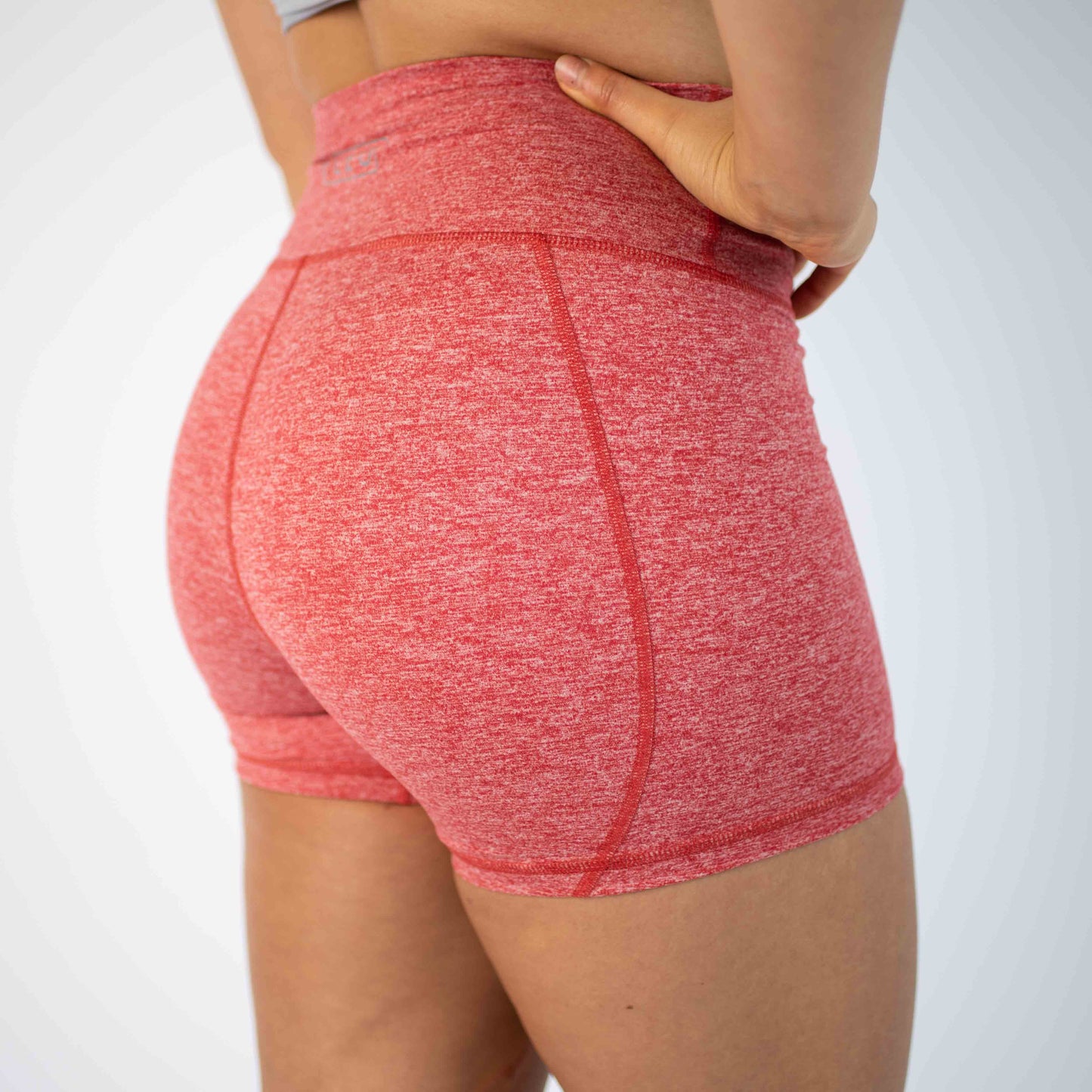 FLEO - True High Contour Short 4" - Higher Rise - Shorts - salsa-white-5_f328adb2-3b07-4f71-bbb9-7d0061954557