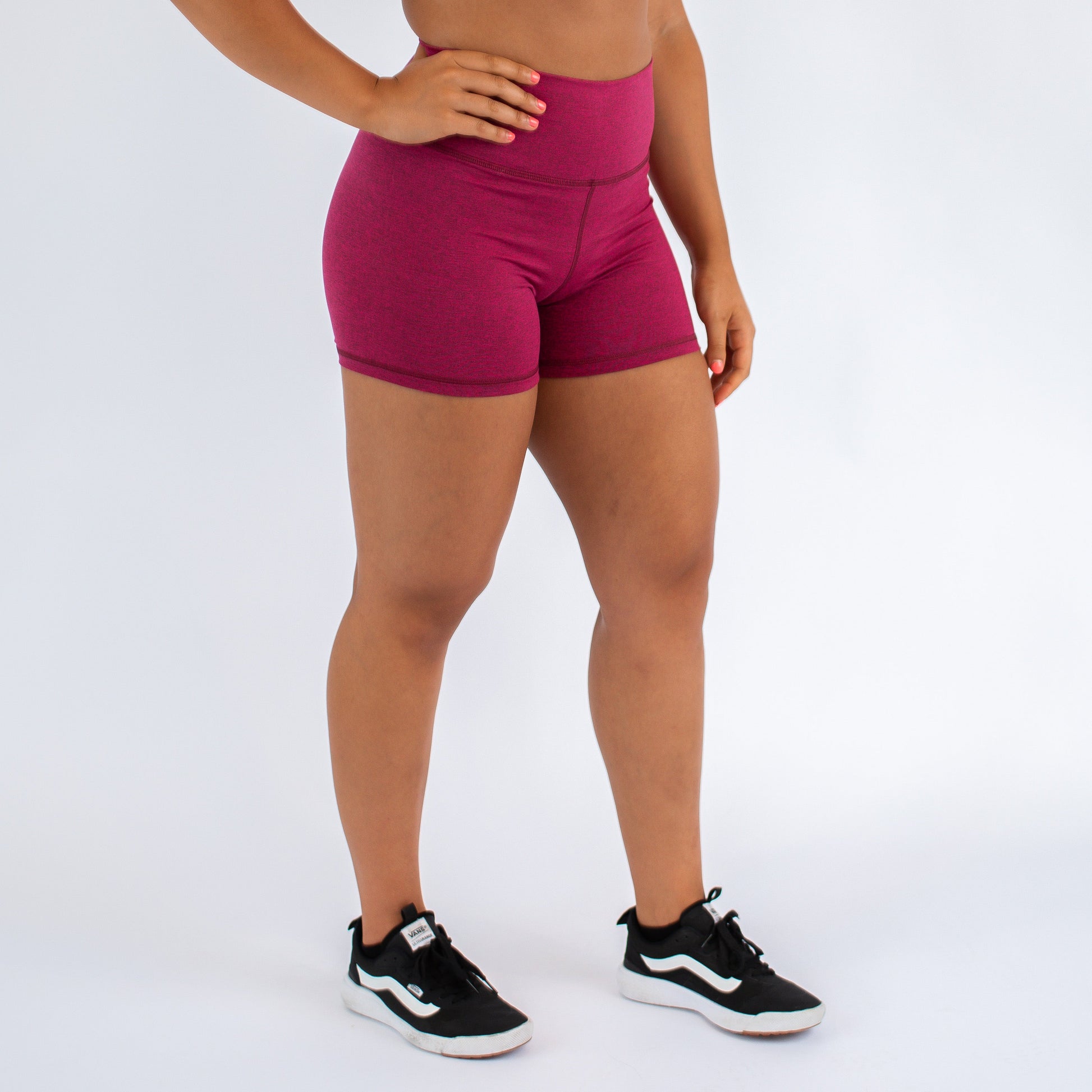 FLEO - True High Short 4" - Higher Rise - Shorts - sangriaths-7