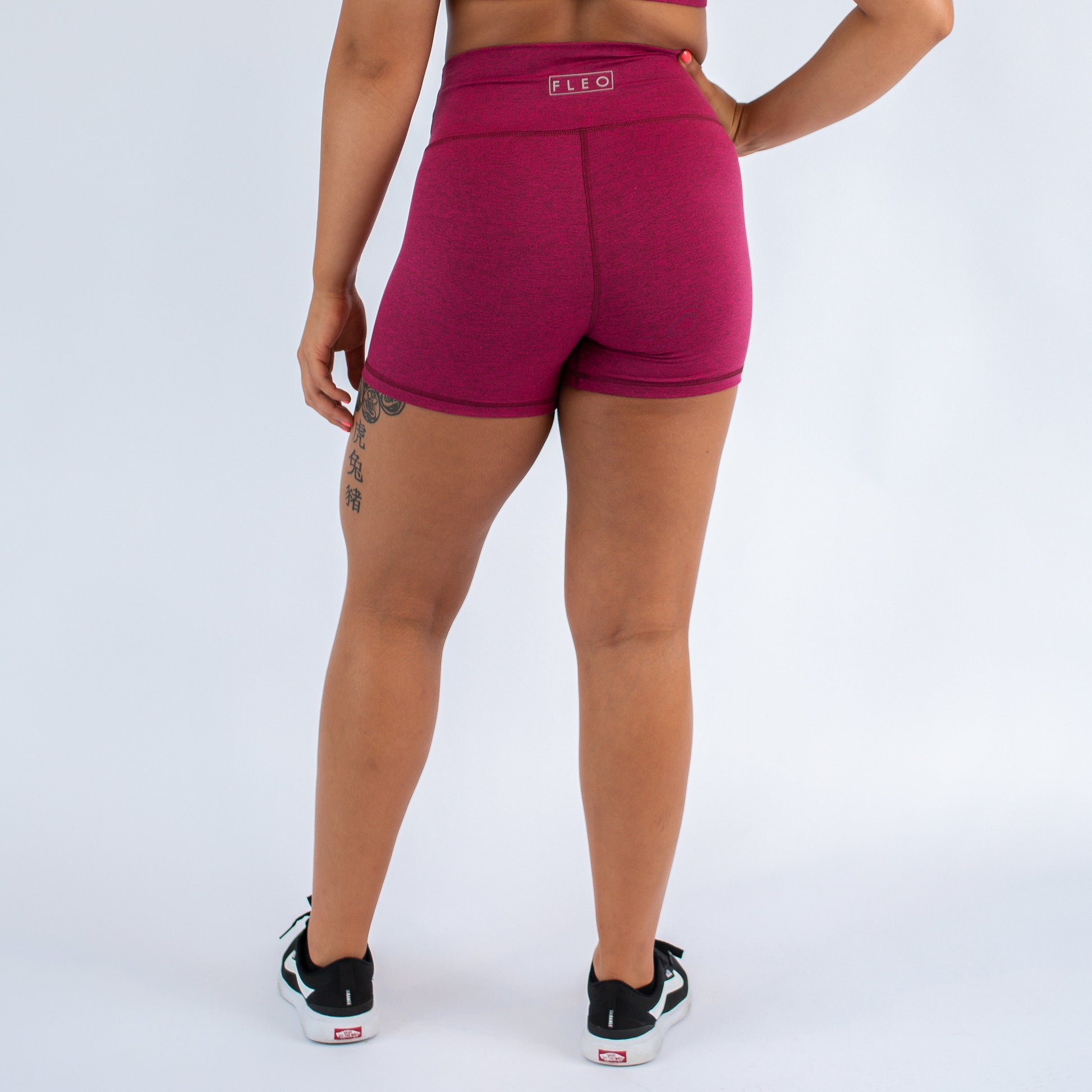 FLEO - True High Short 4" - Higher Rise - Shorts - sangriaths-9