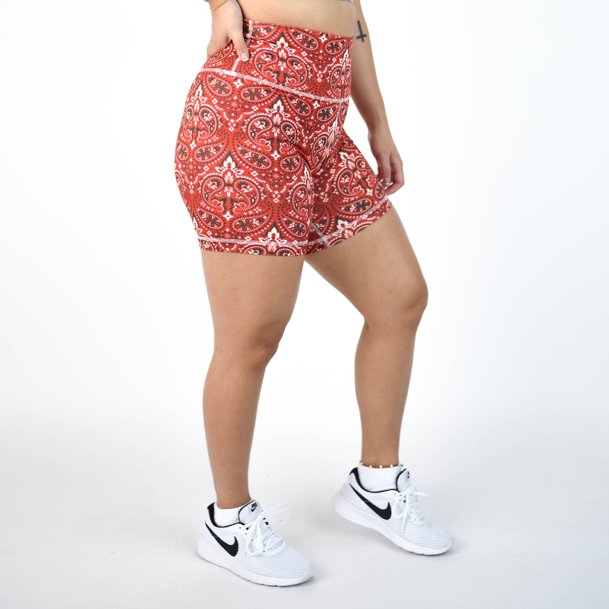 FLEO - Biker Short 6" - High Rise - Shorts - santa-pais-2