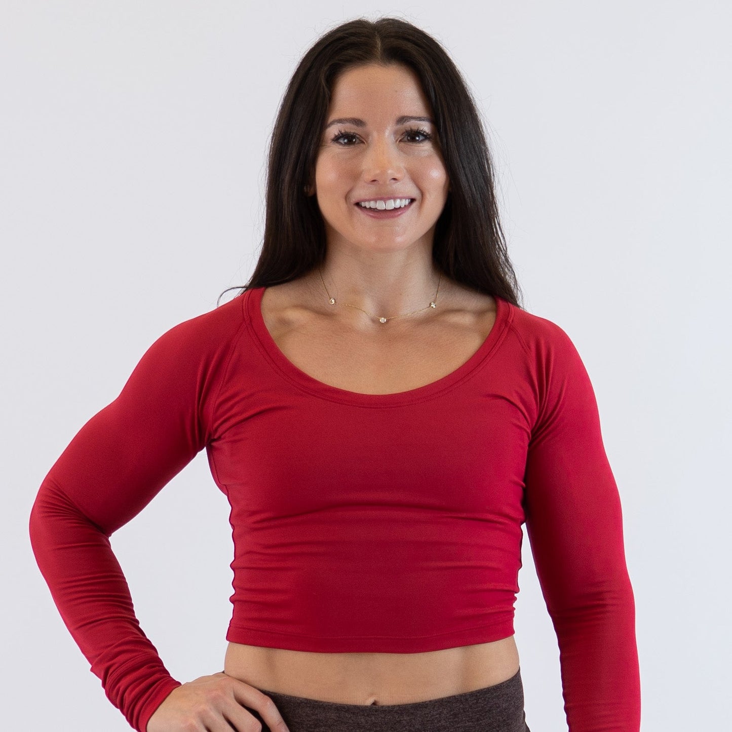 FLEO - Foundation Scoop Crop Long Sleeve - Long Sleeve - scootscoopneck-1