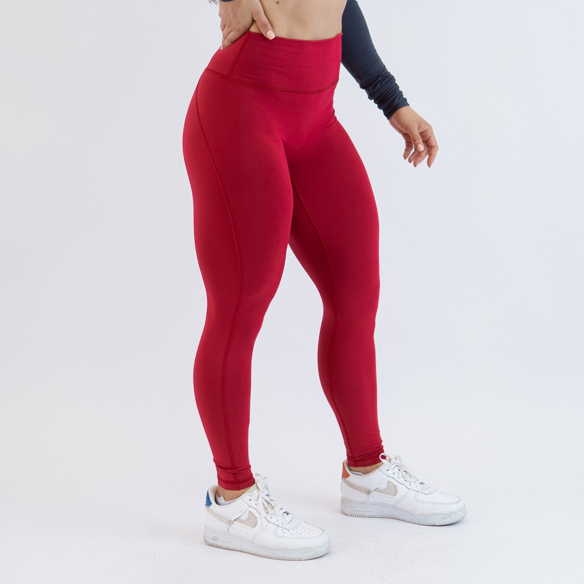 FLEO - Charge Leggings 25" - No Front Seam - Higher Rise - Leggings - scootsuperhigh-2