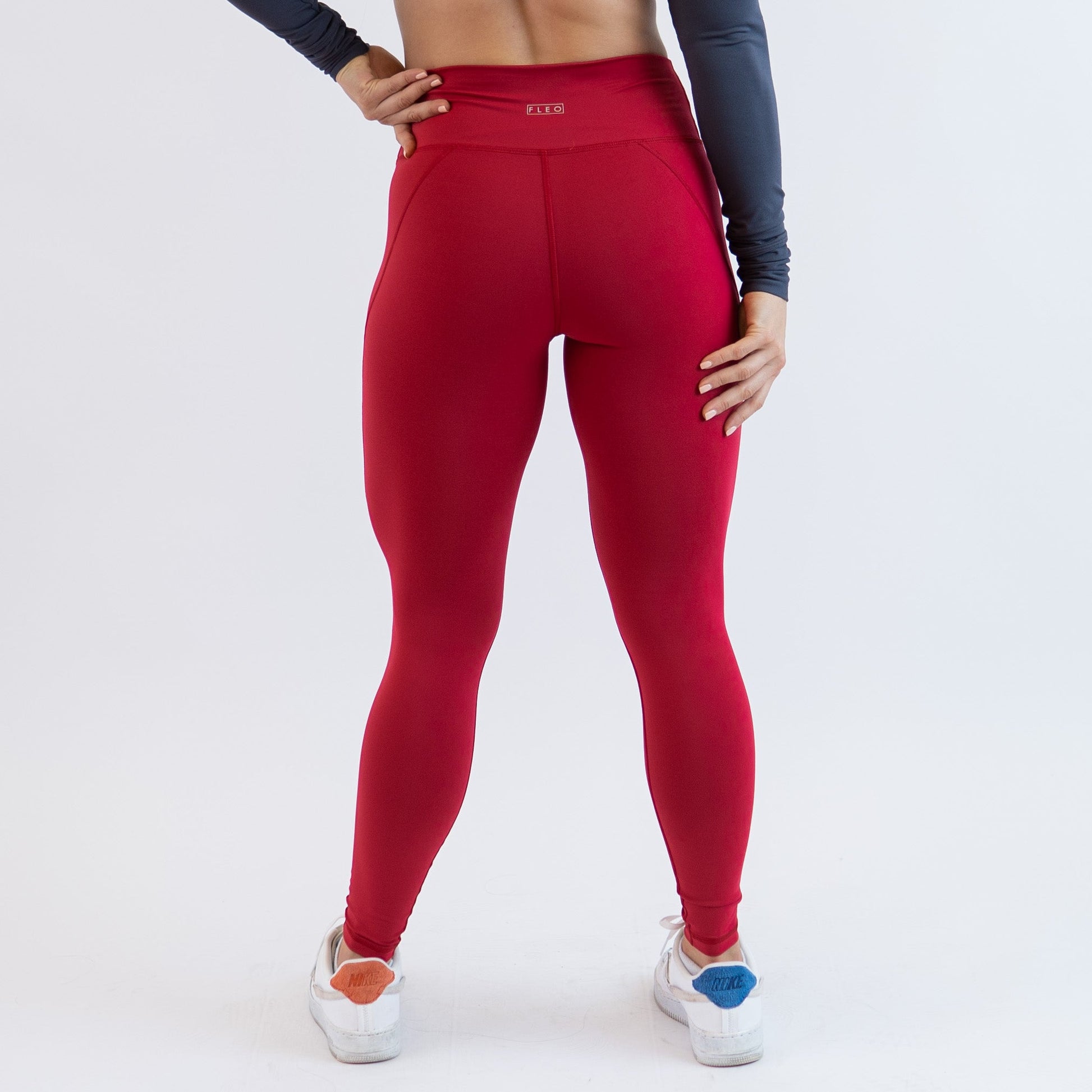 FLEO - Charge Leggings 25" - No Front Seam - Higher Rise - Leggings - scootsuperhigh-5