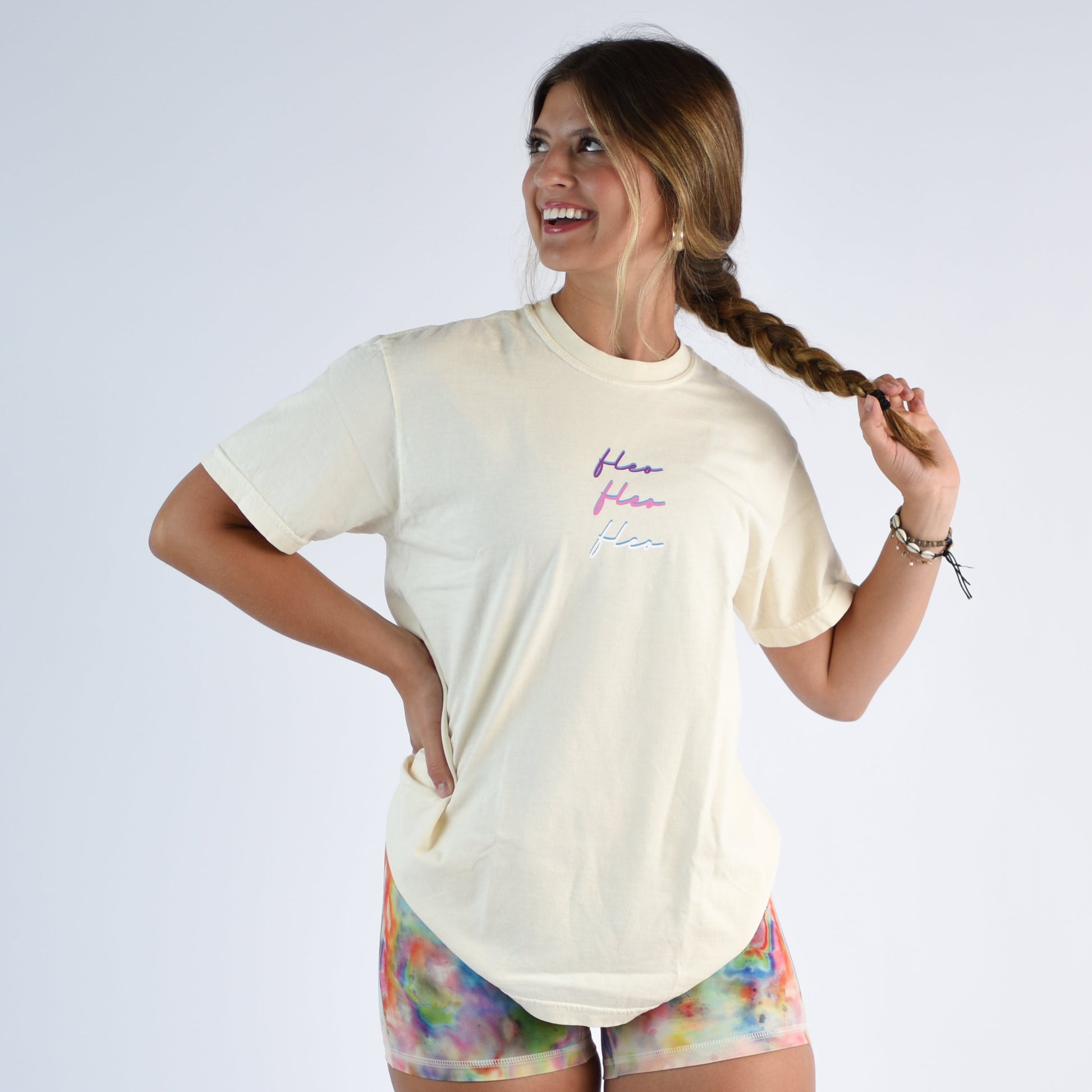 FLEO - FLEO Oversized Tee - T - script-1