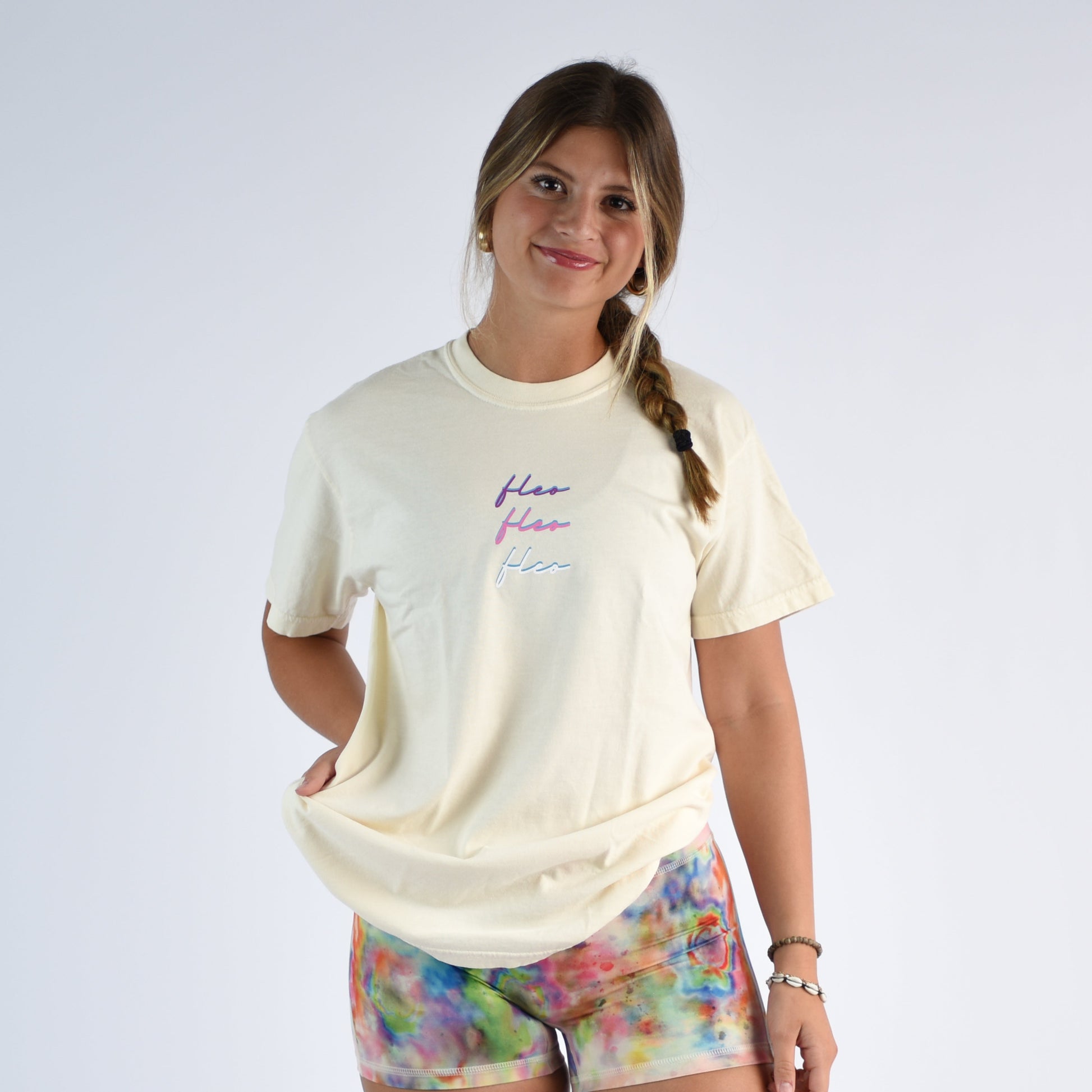 FLEO - FLEO Oversized Tee - T - script-2