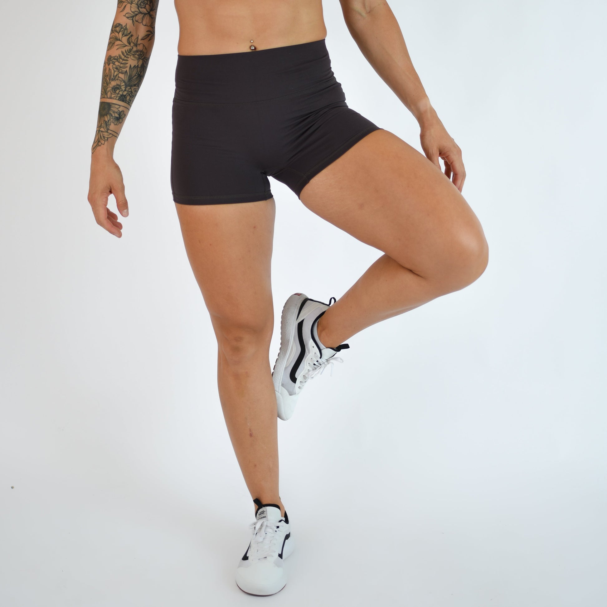 FLEO - Ascend Short 3.25" - No Front Seam - Higher Rise - Shorts - shale-1_20ff275f-52be-430b-93f6-7c5327bd150a