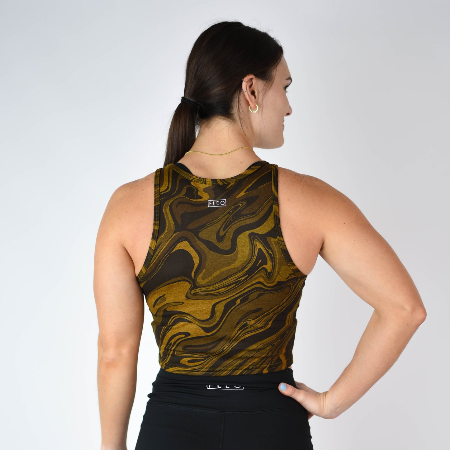 FLEO - Tempo Crop Tank - Fitted - Tank - sholive-5