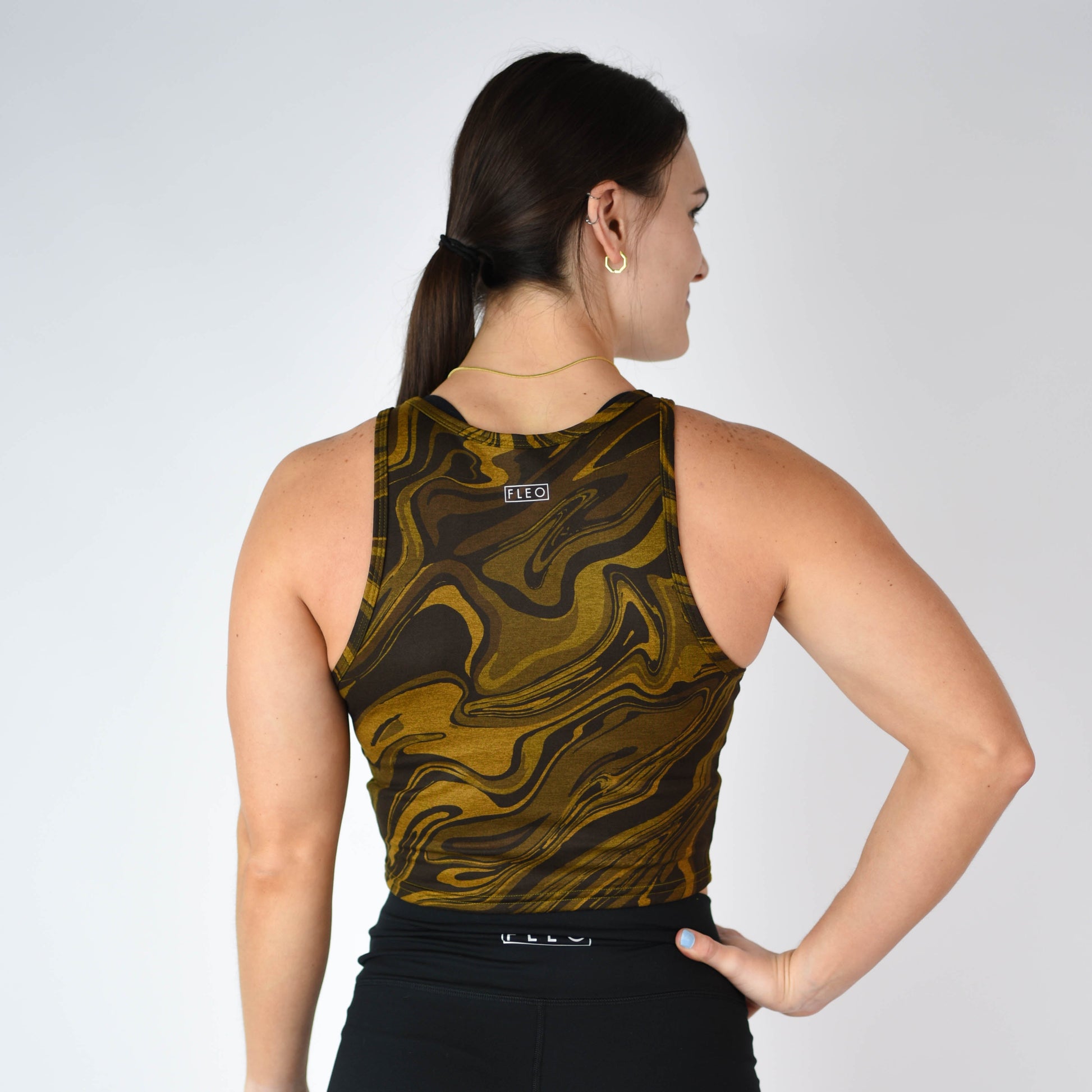 FLEO - Tempo Crop Tank - Fitted - Tank - sholive-5