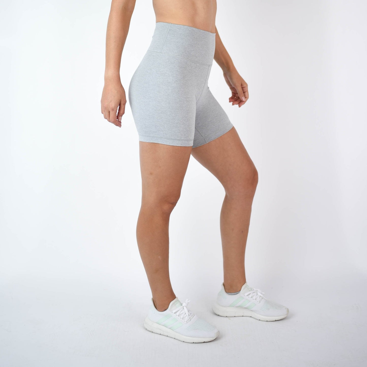 FLEO - Biker Short 6" - High Rise - Shorts - sleet-2_53839db4-7bdc-462e-9359-aa0f3fdeb7b6