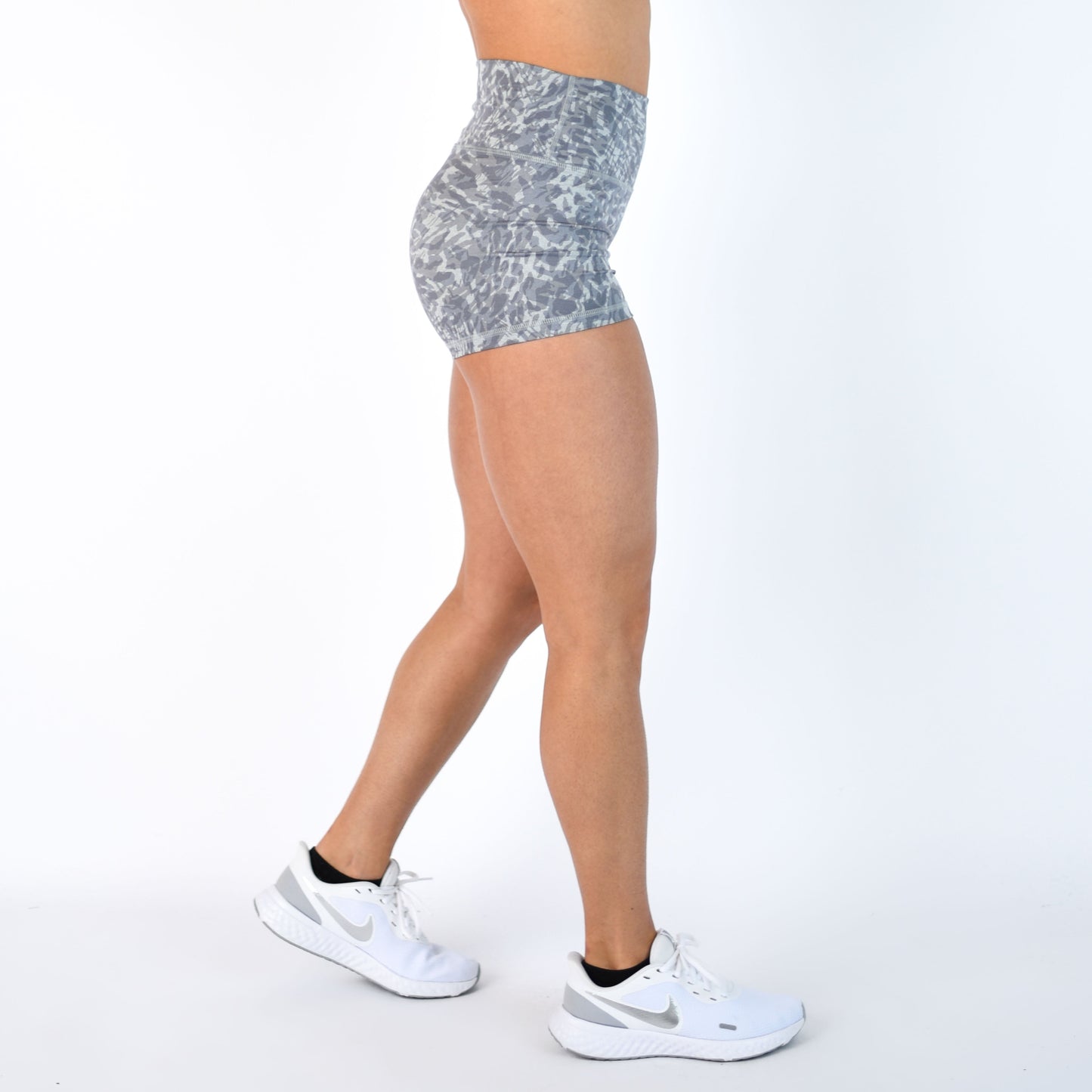 FLEO - True High Original Short 2.5" - Higher Rise - Shorts - sleet-haze-3