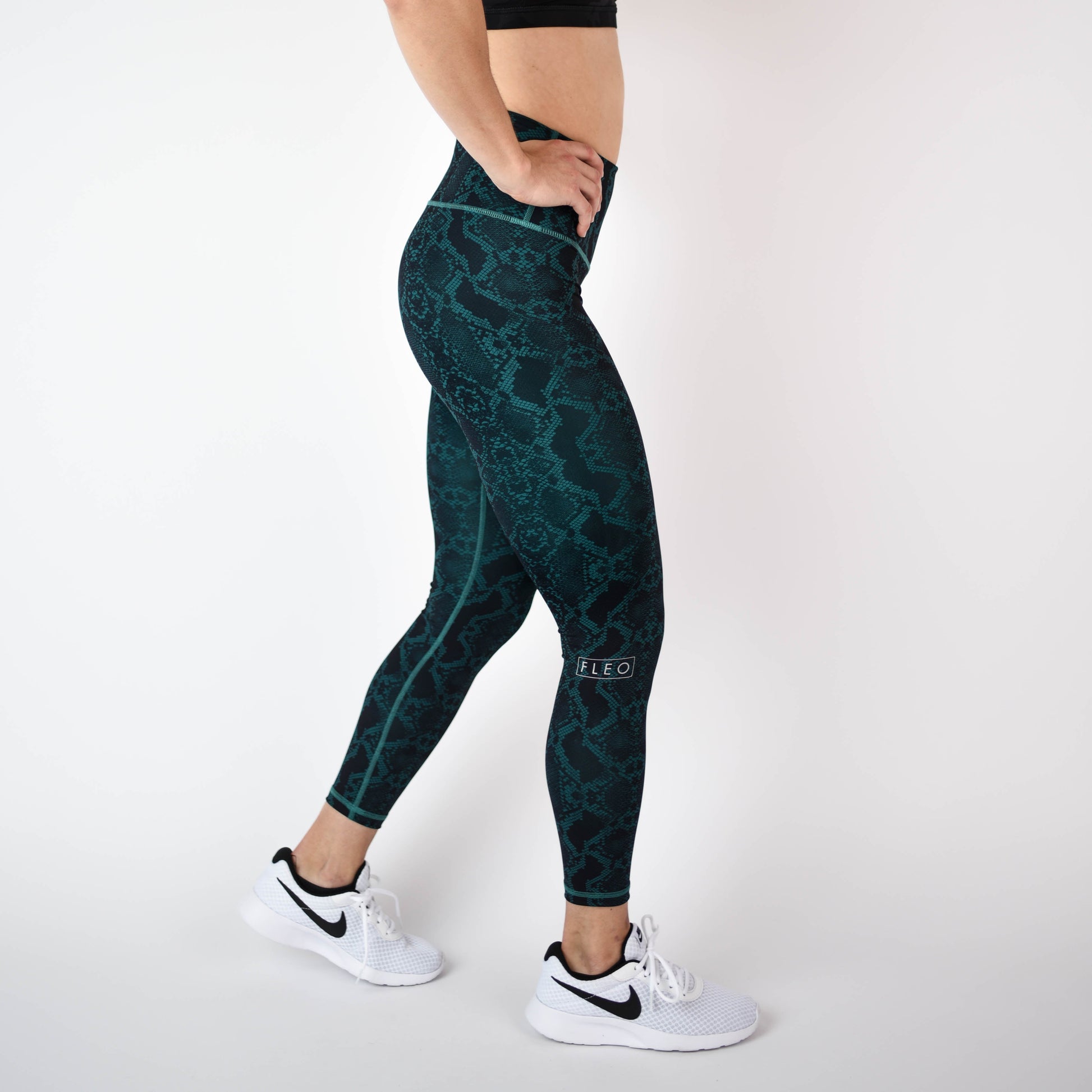 FLEO - El Toro Leggings 25" - High Rise - Leggings - snakeskin-3