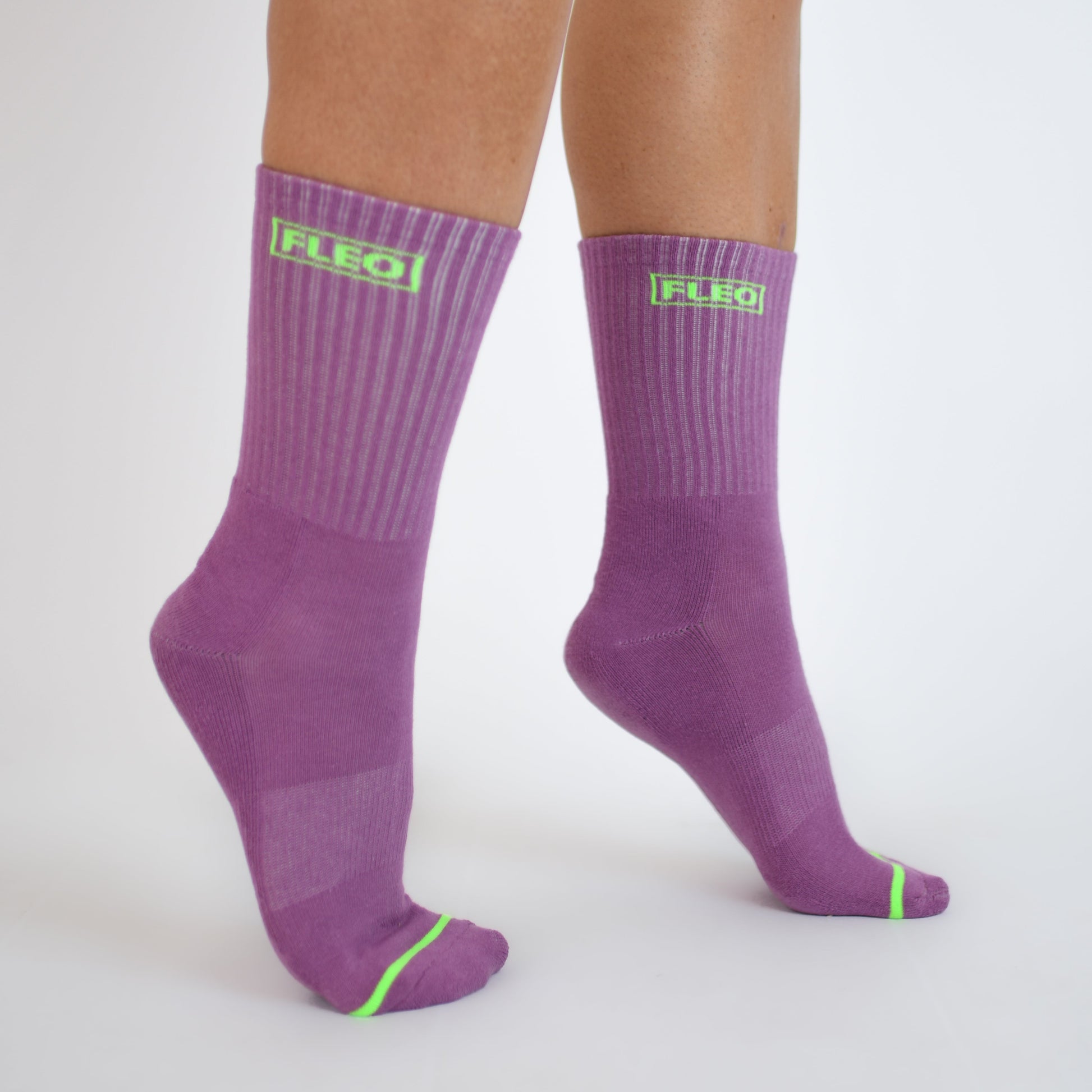 FLEO - Crew Socks - Side Logo - Accessory - socks-1_3c1e0b7b-22b2-449a-8bac-7886030c64a8