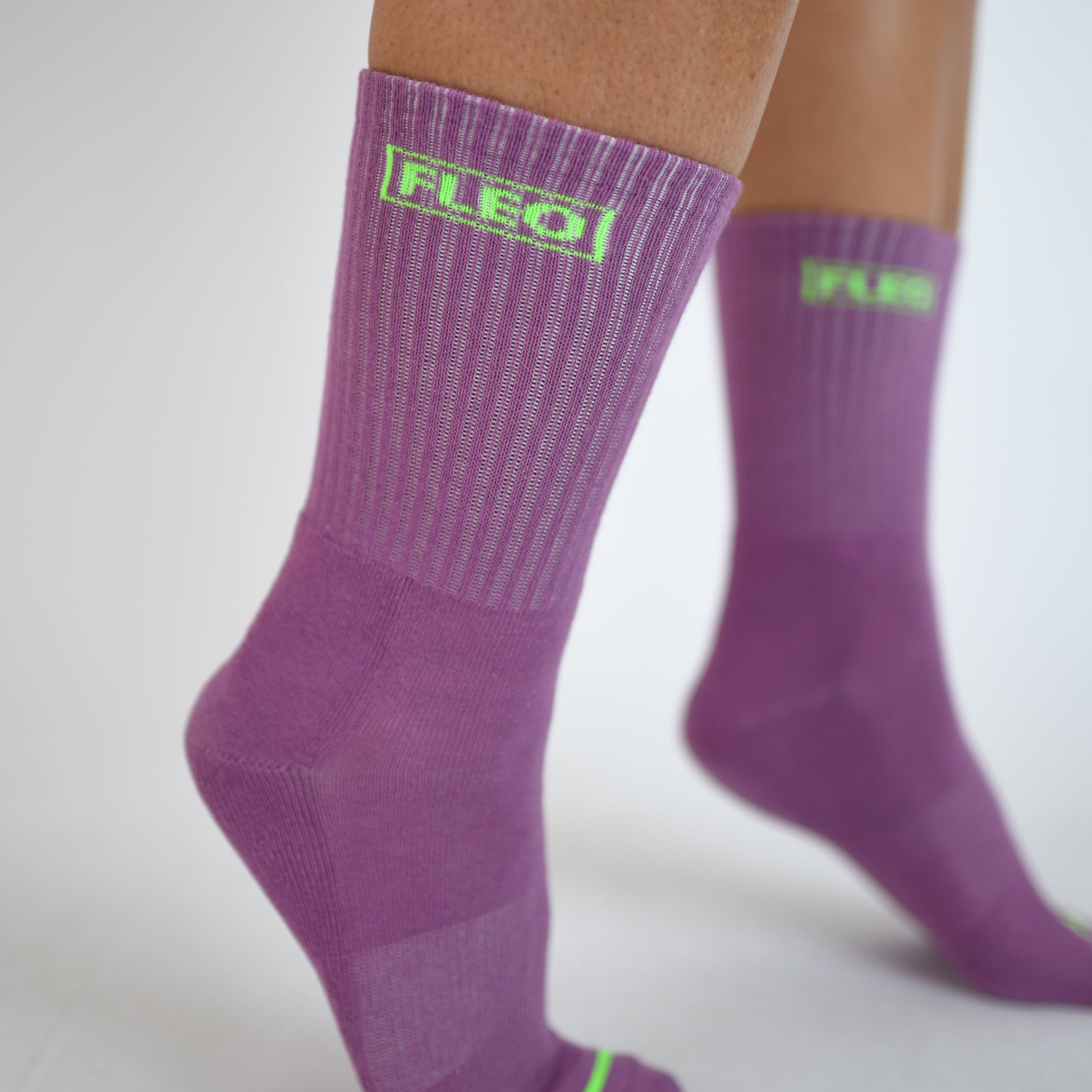 FLEO - Crew Socks - Side Logo - Accessory - socks-2_bbe11225-2a34-4b12-bdca-2bab86c46861