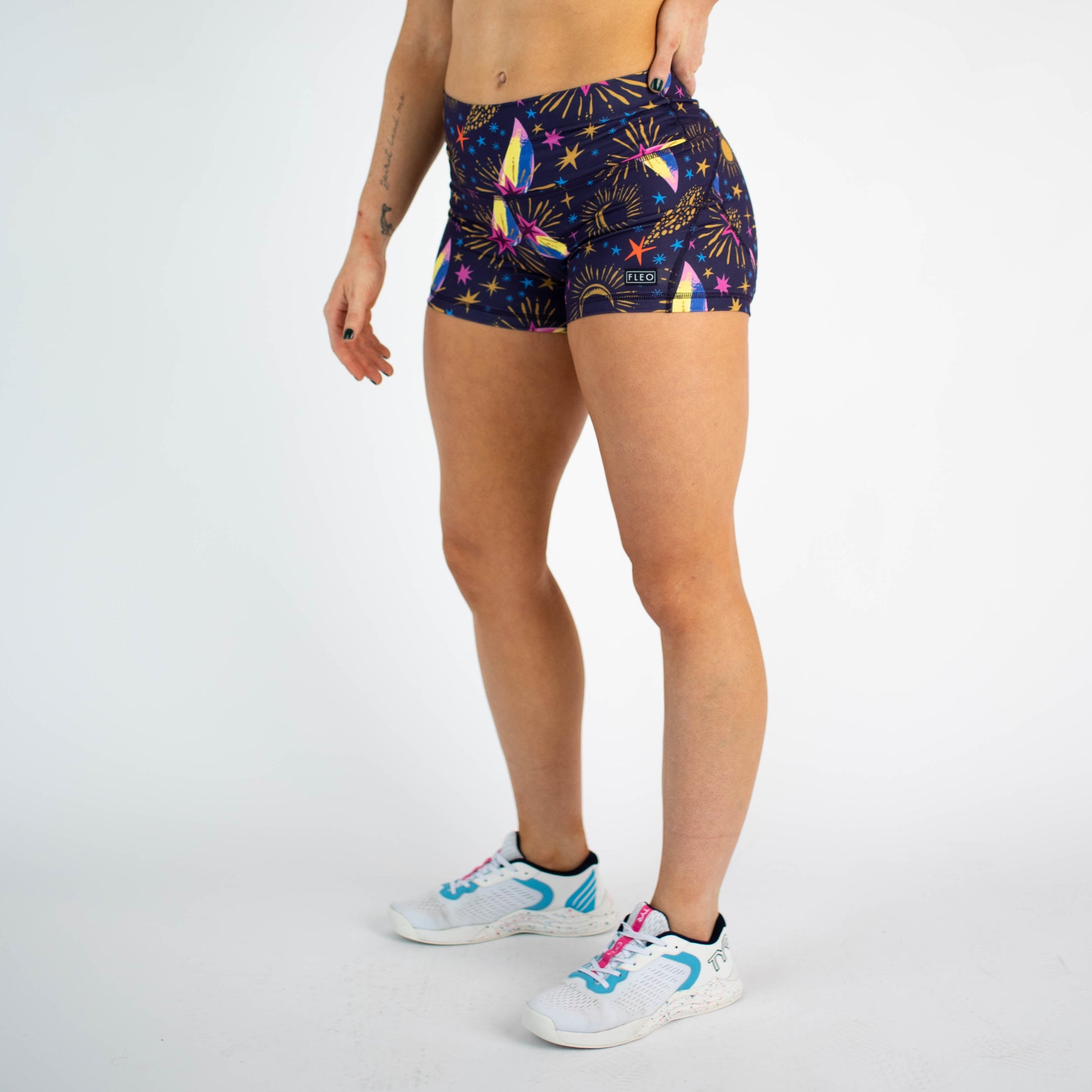 FLEO - Apex Contour Short 3.25" - Mid Rise - Shorts - space-cadet-2