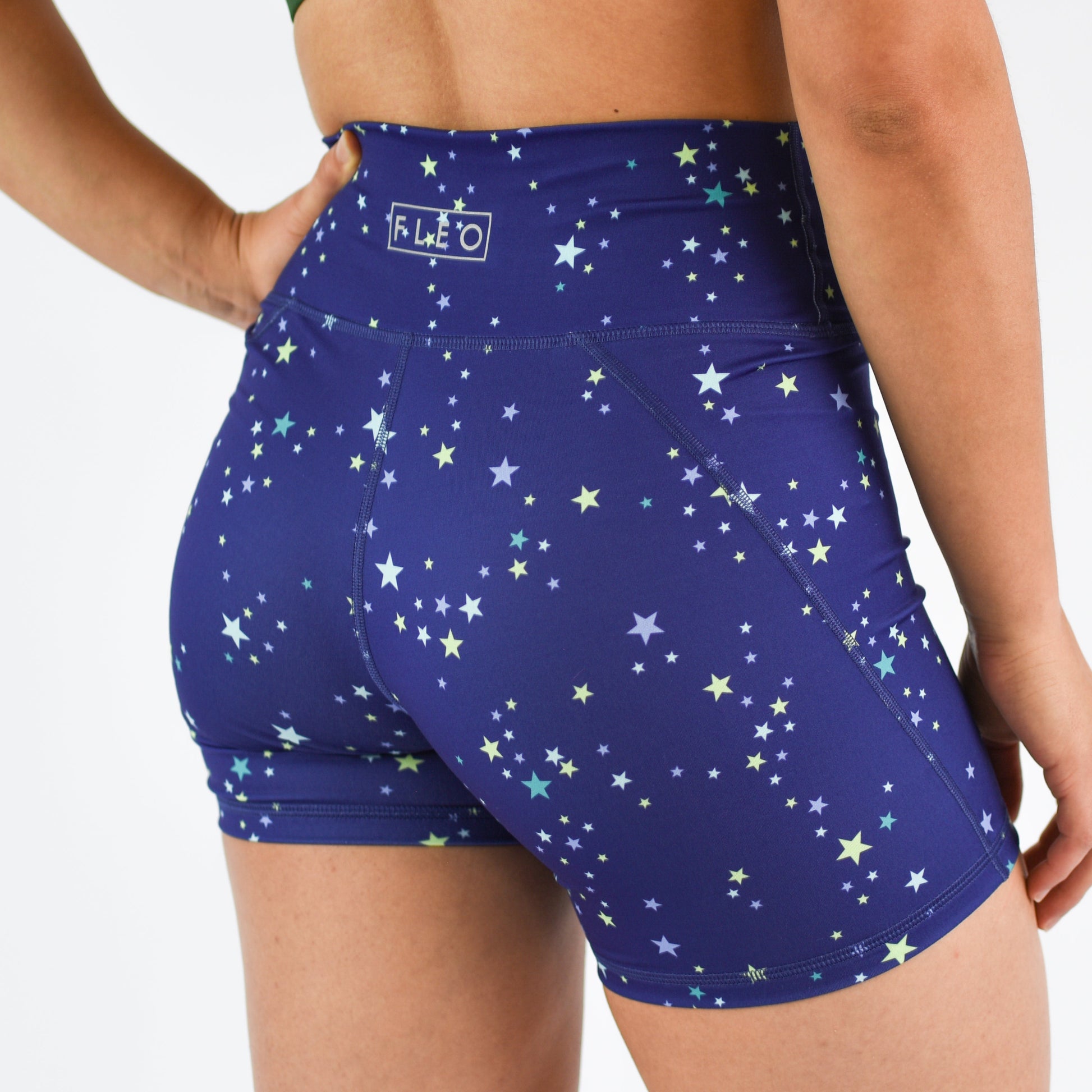 FLEO - Charge Short 5" - No Front Seam - Higher Rise - Shorts - stars-5_89dd4fac-106c-4d9d-9105-3ceabf63719e