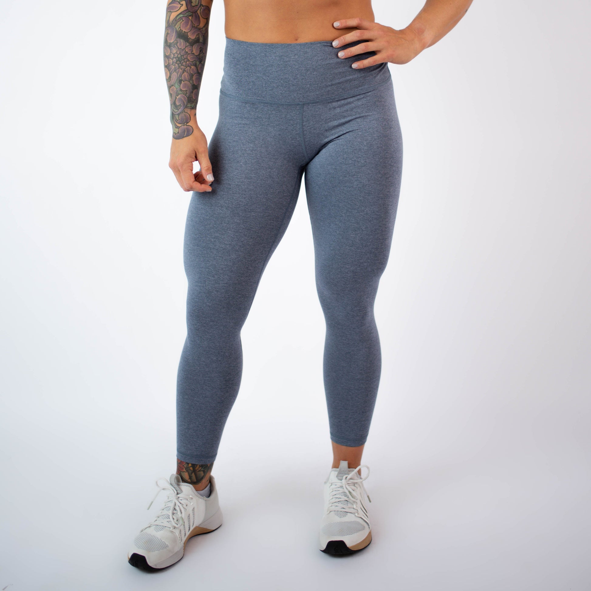 FLEO - El Toro Leggings 25" - High Rise - Leggings - steel-ash-1_d6570a82-3aa6-40cd-b4d3-077301210fe0