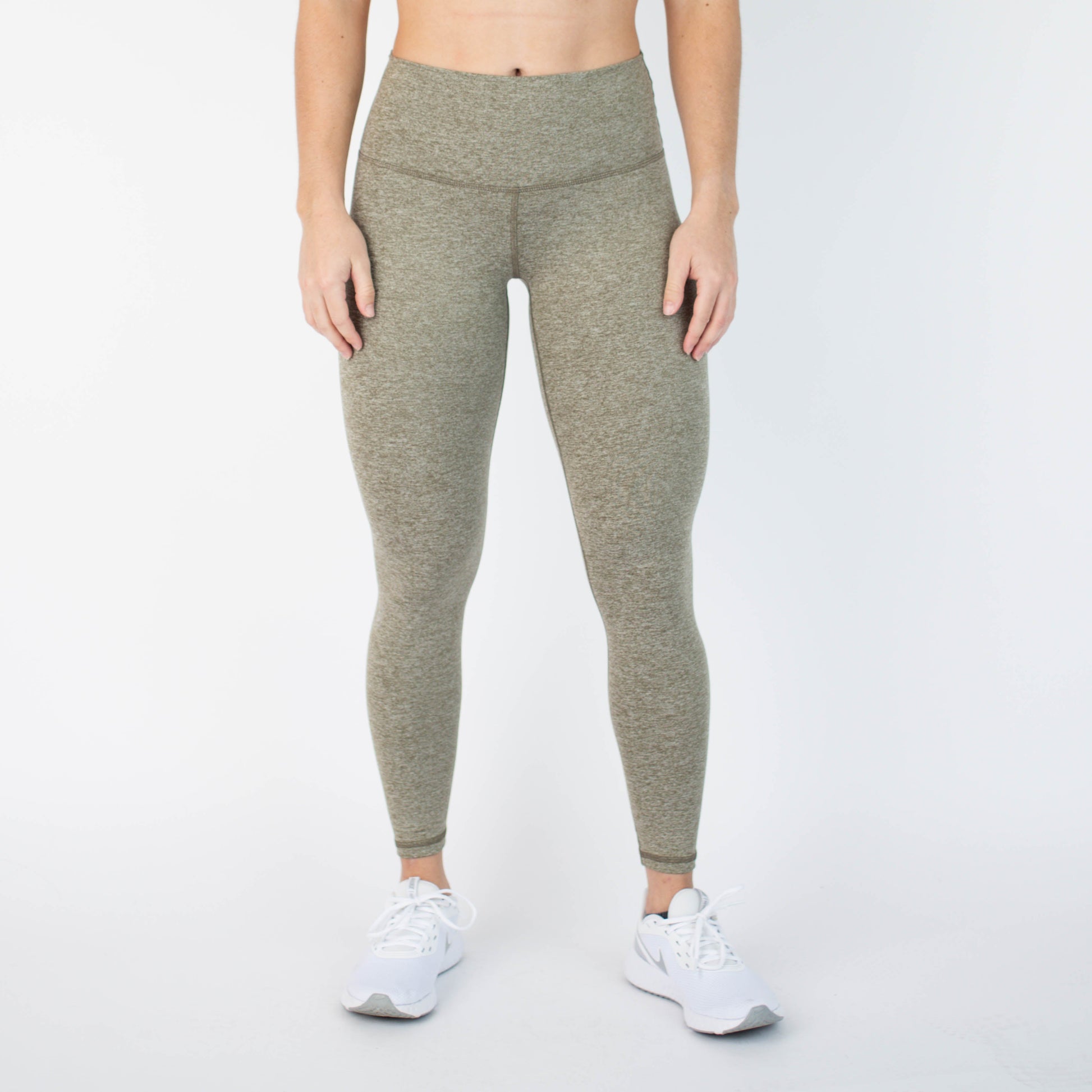 FLEO - El Toro Leggings 25" - High Rise - Leggings - stone-gray-1
