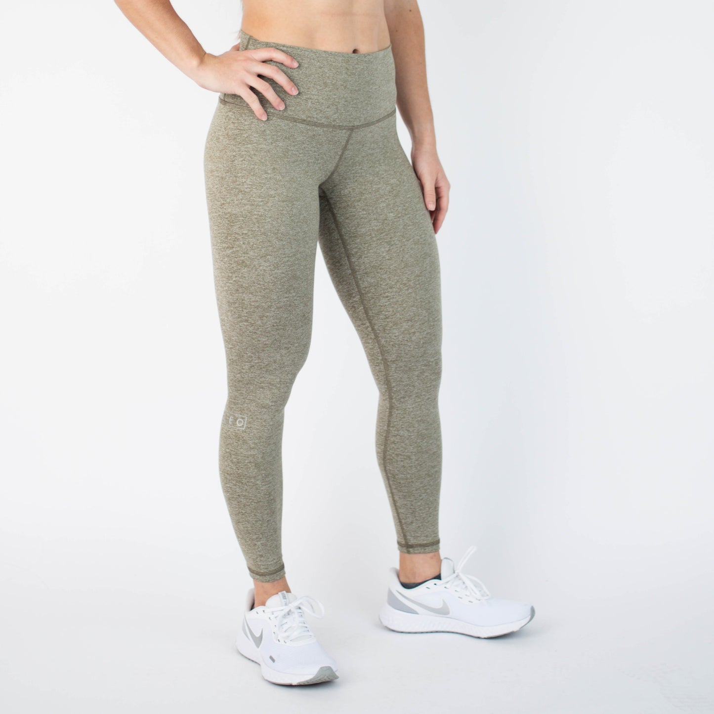 FLEO - El Toro Leggings 25" - High Rise - Leggings - stone-gray-2