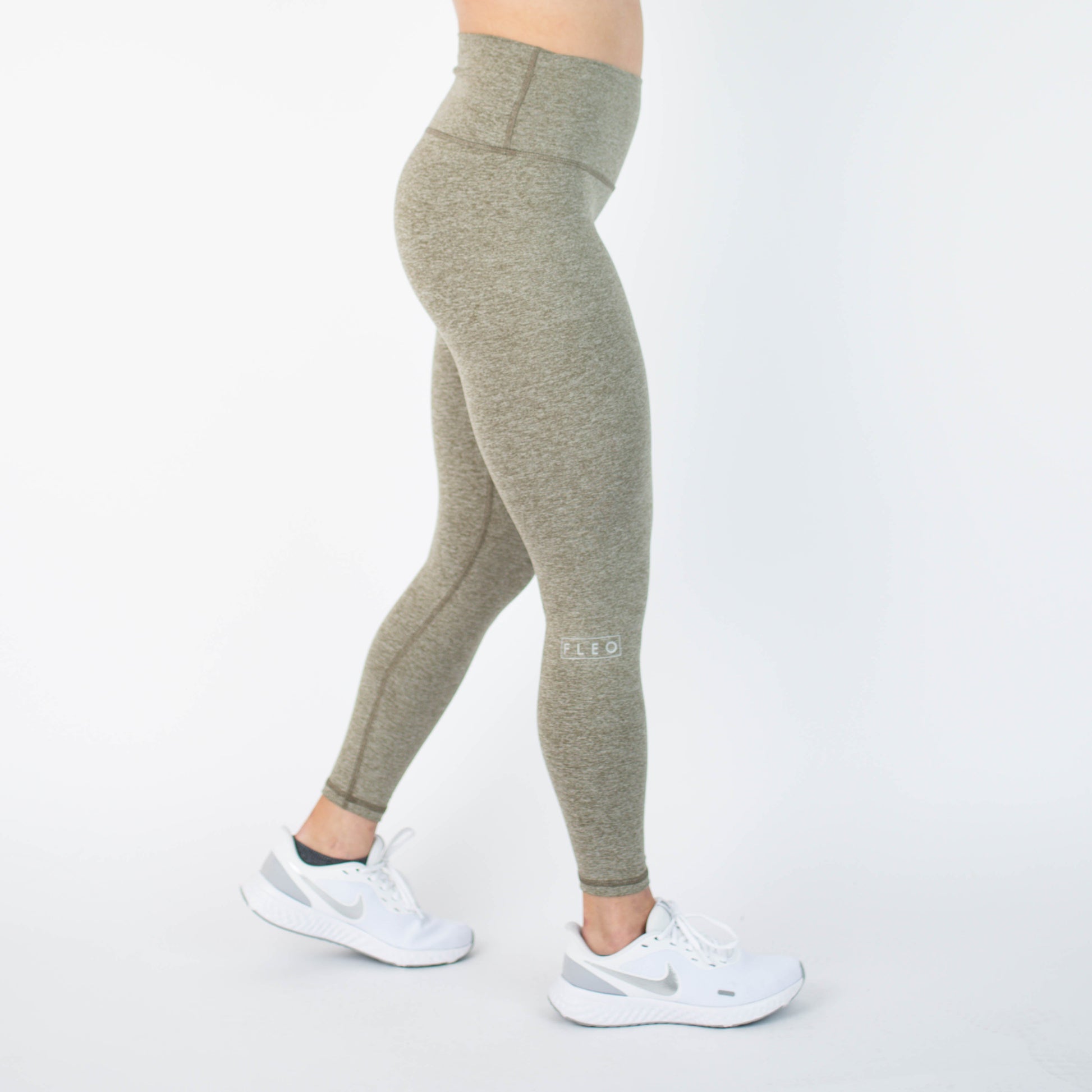 FLEO - El Toro Leggings 25" - High Rise - Leggings - stone-gray-3