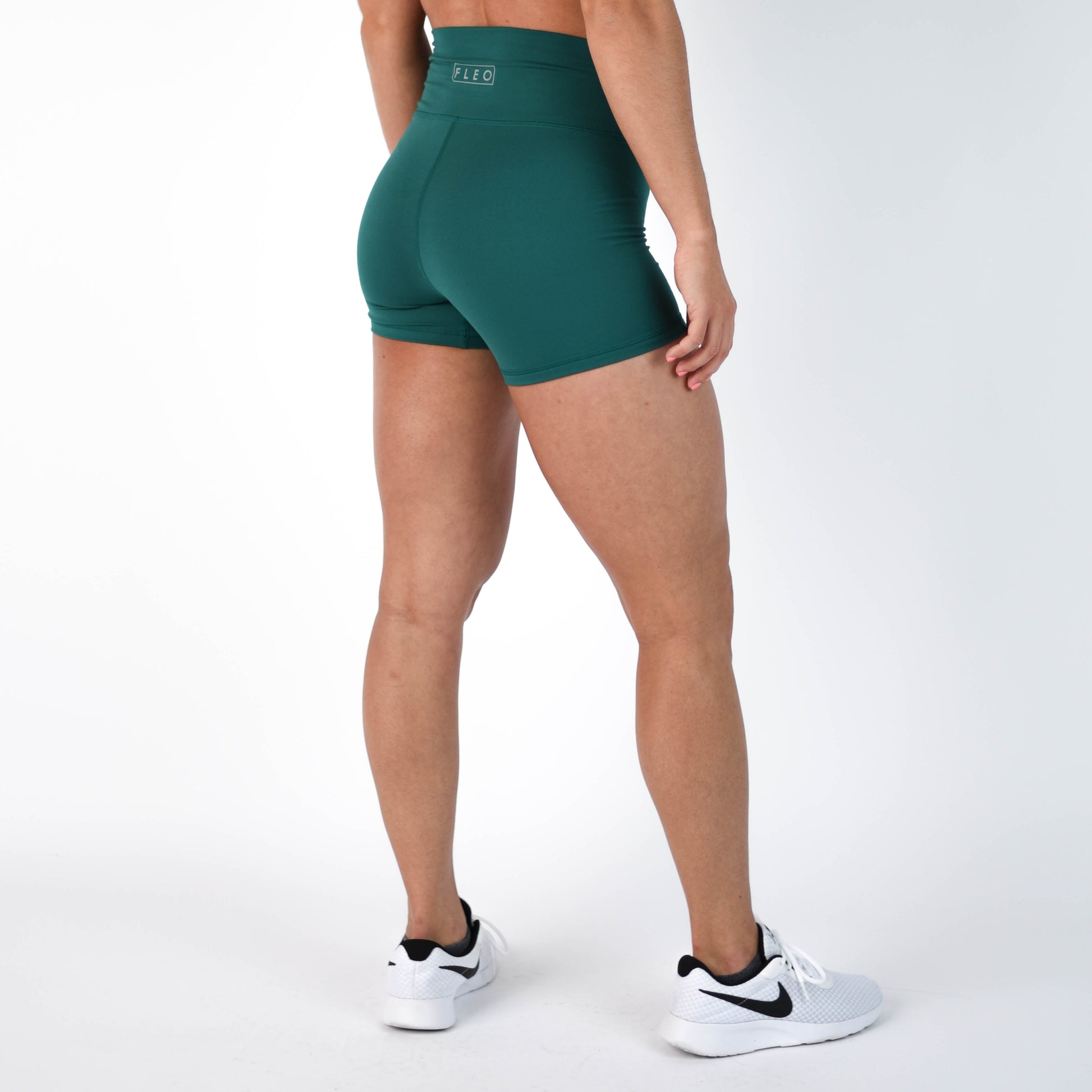 FLEO - V Waistband Short 3.5" - High Rise - Shorts - storm-4_85f7ddc7-8715-428b-bbc5-4d176aca632a