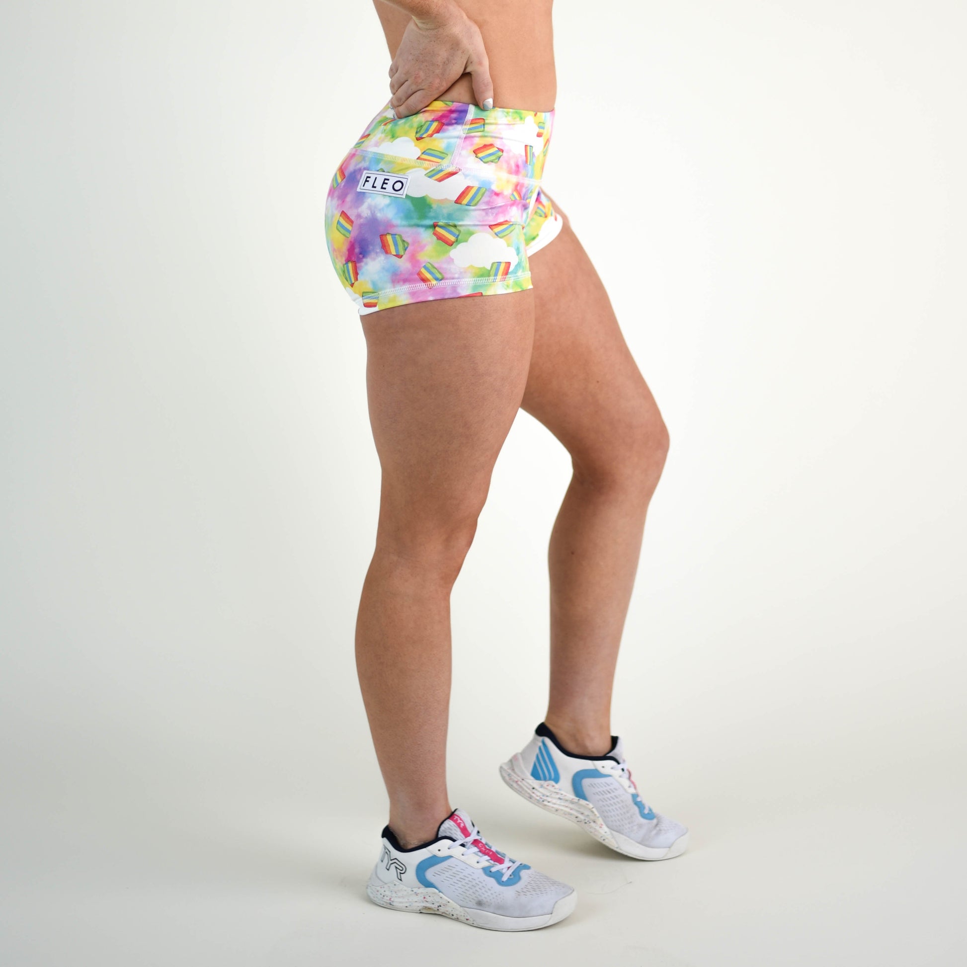 FLEO - Original Short 2.5" - Mid Rise - Shorts - sugar-rainbow3