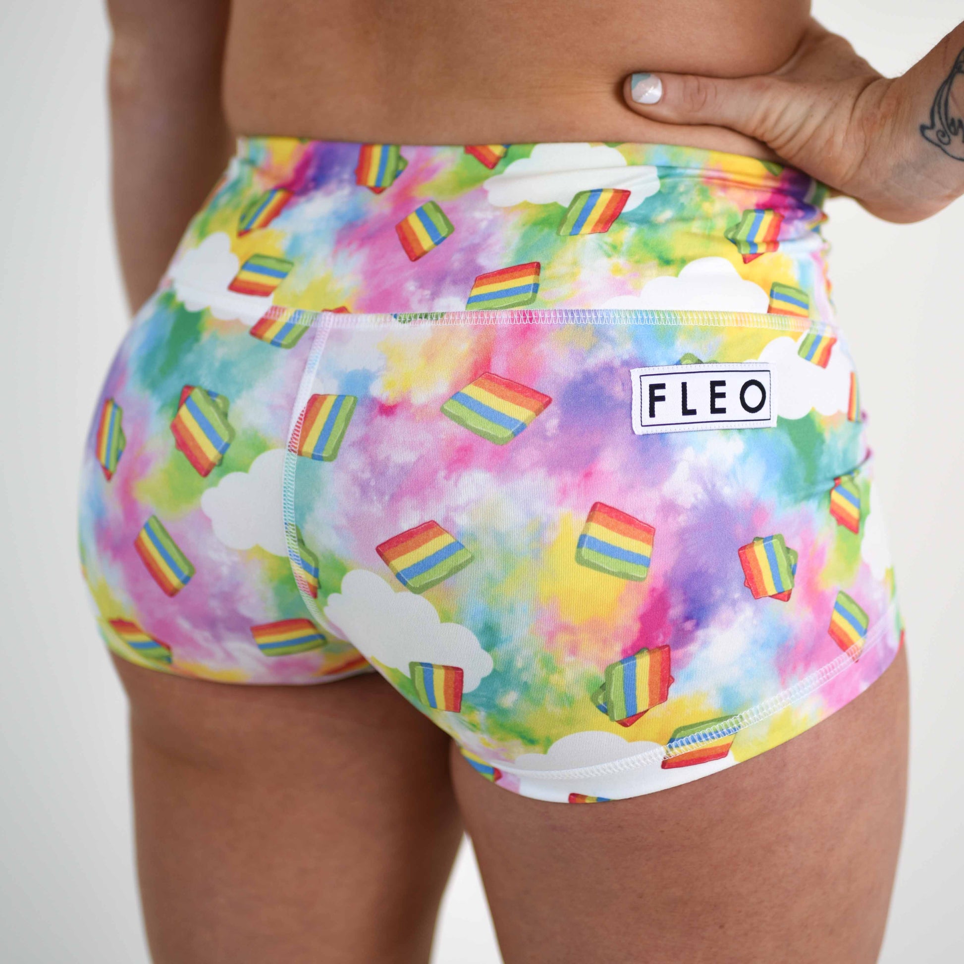 FLEO - Original Short 2.5" - Mid Rise - Shorts - sugar-rainbow5