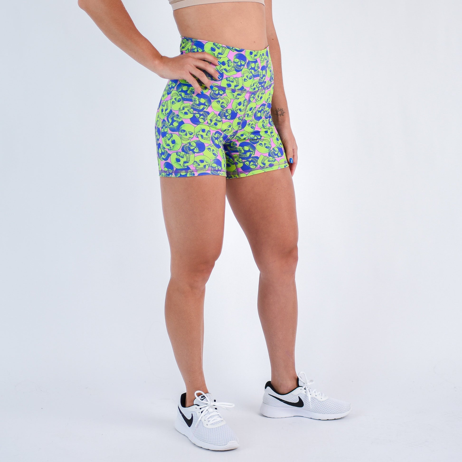 FLEO - True High Short 4" - Higher Rise - Shorts - summerskullsTHS-2