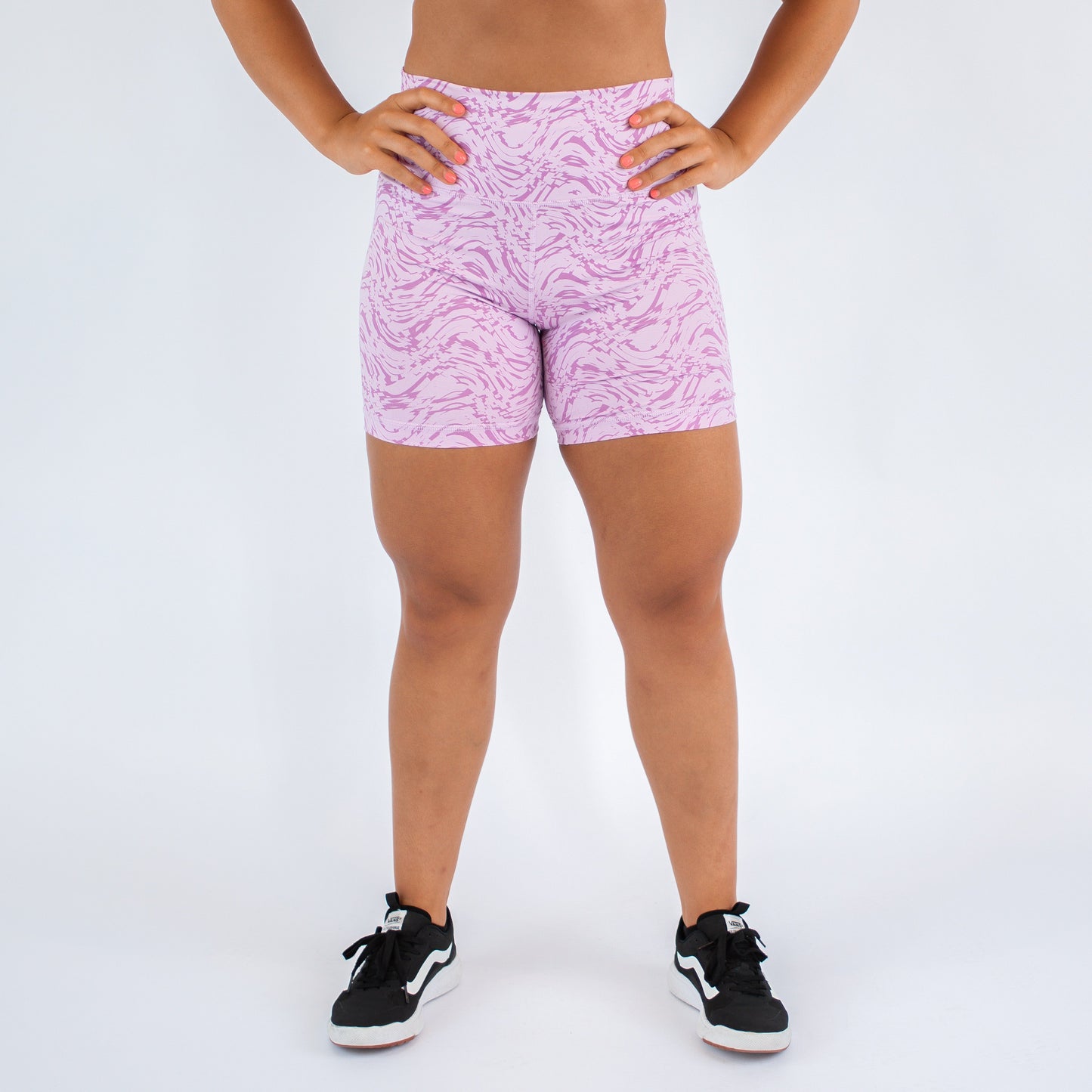 FLEO - Biker Short 6" - High Rise - Sale - swirlwavebiker-1