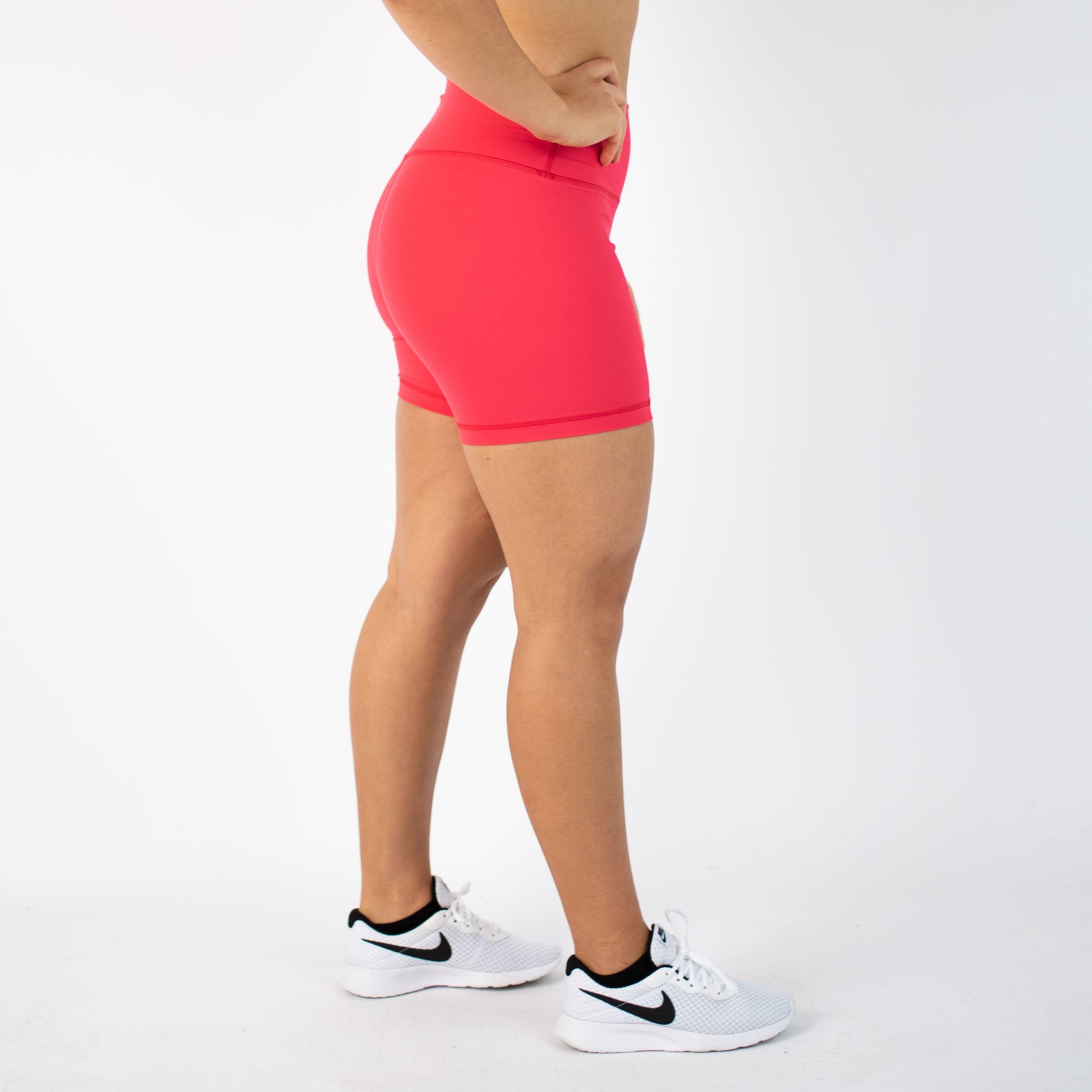 FLEO - Biker Short 6" - High Rise - Shorts - teaberry-3_137cf3db-9468-4351-9e02-0ba1daabae62