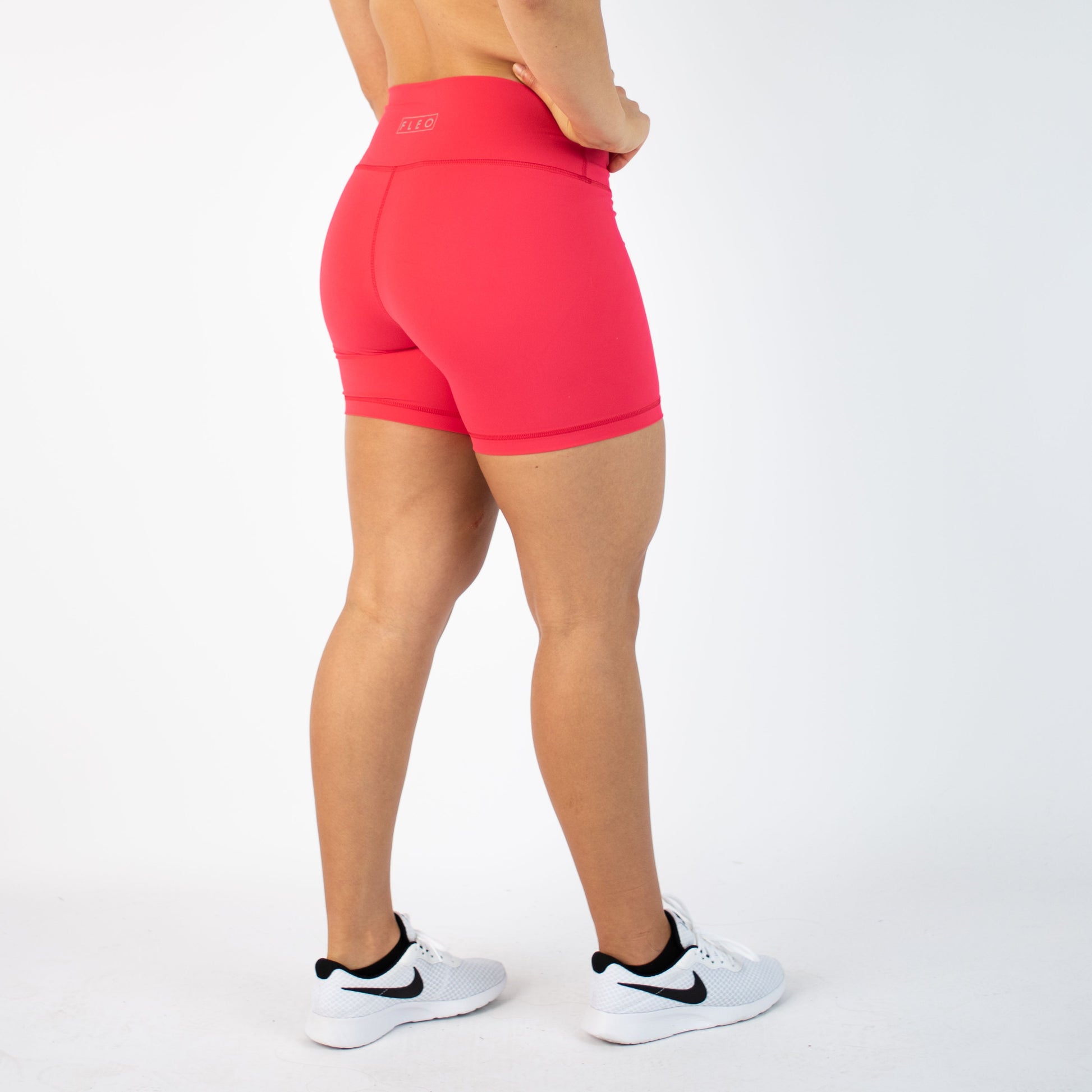 FLEO - Biker Short 6" - High Rise - Shorts - teaberry-4_1a3eb9d5-6efe-4300-a8d1-28f26276d271