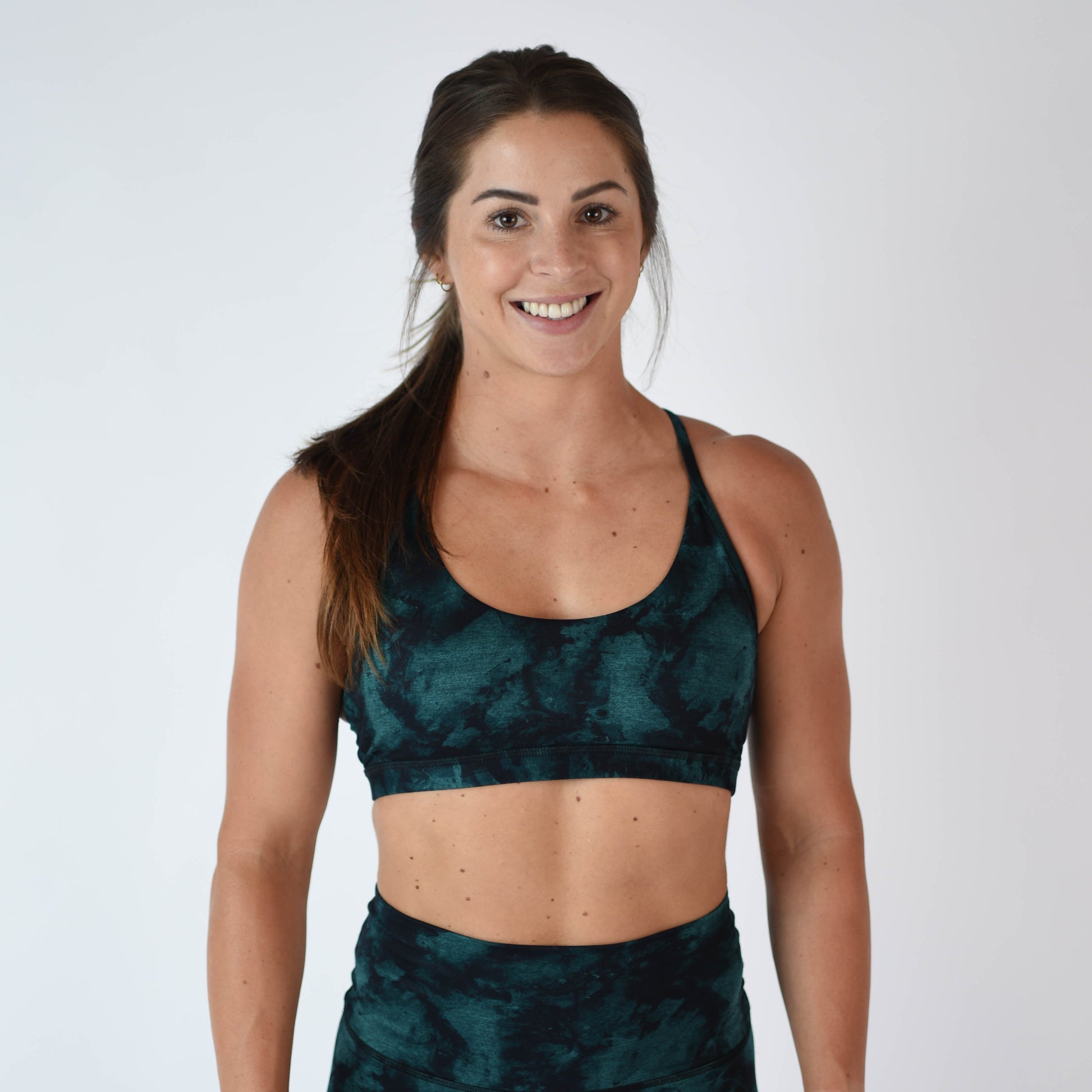 FLEO - Cami Sports Bra - Light Support - Sports Bra - tealstone-1