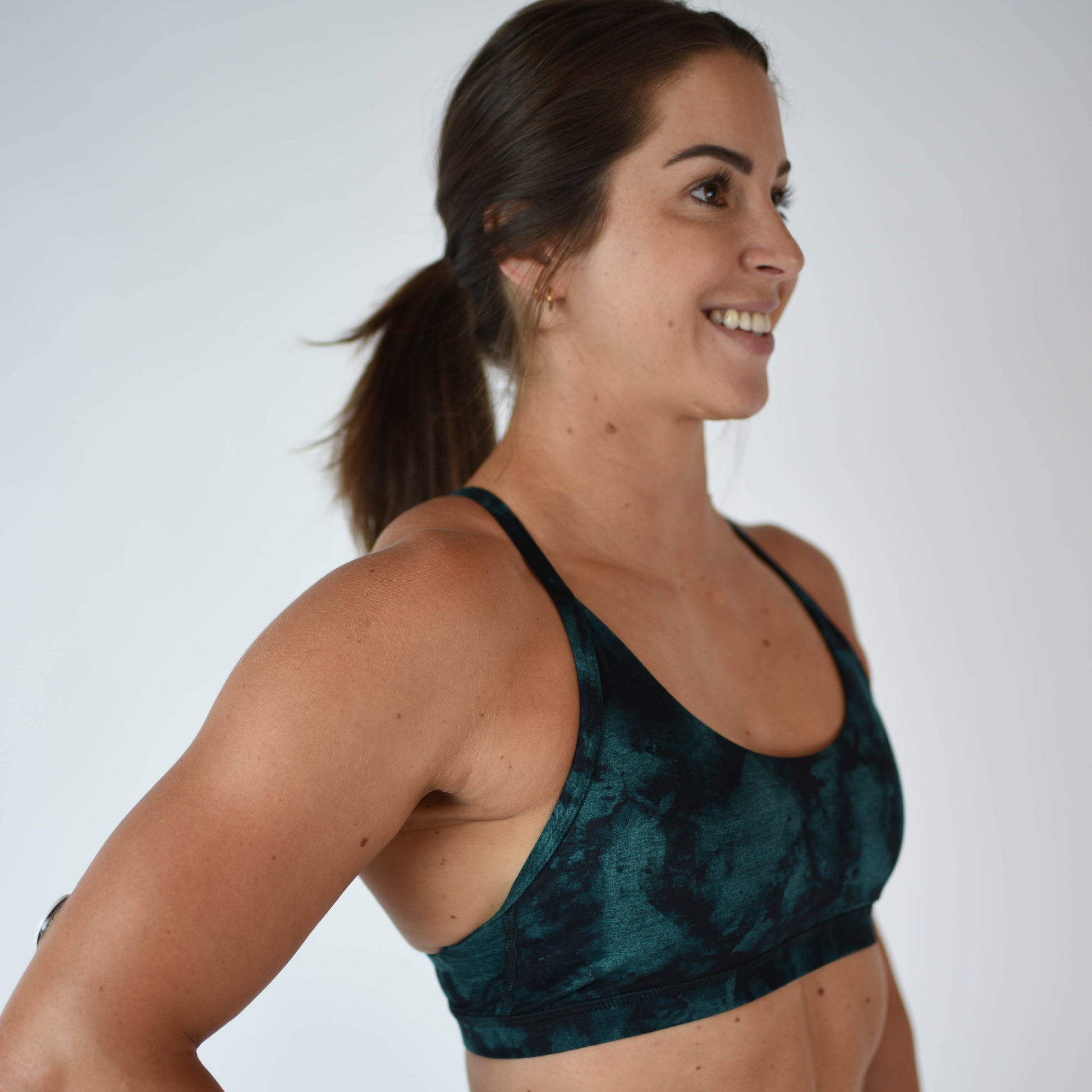 FLEO - Cami Sports Bra - Light Support - Sports Bra - tealstone-4