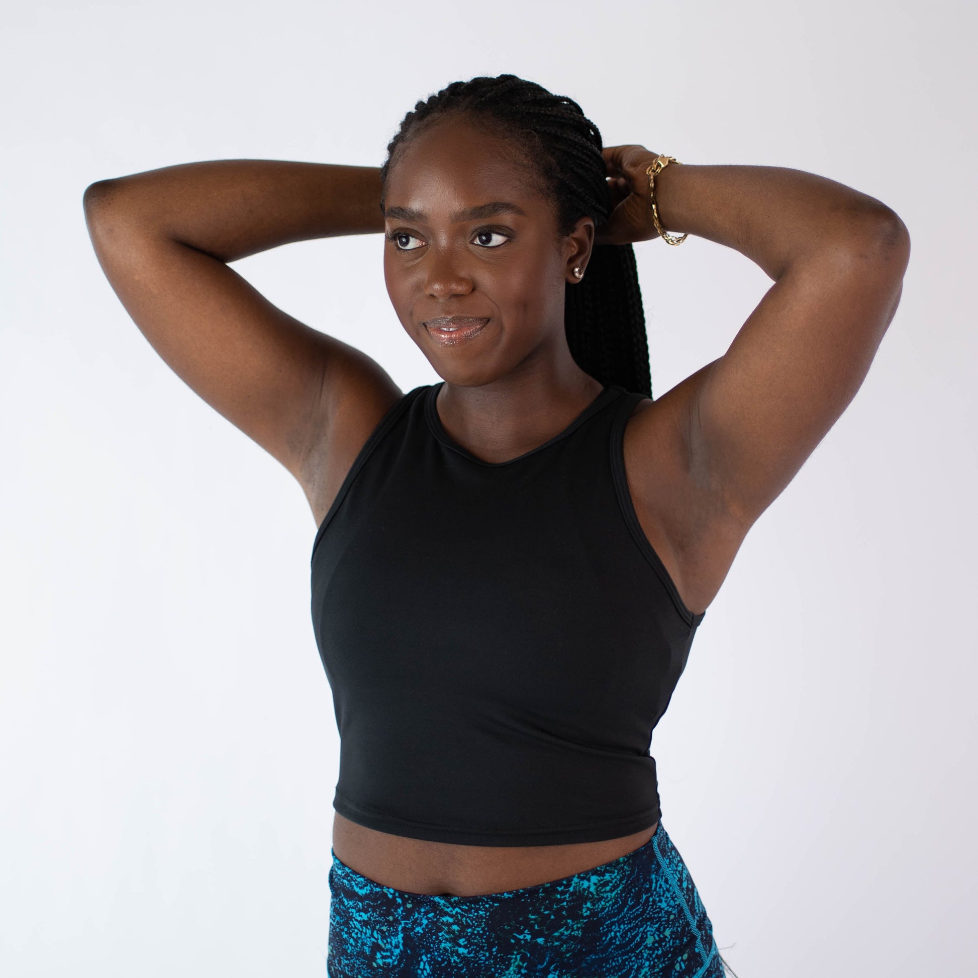 FLEO - Tempo Crop Tank - Fitted - Tank - updatedarmpit